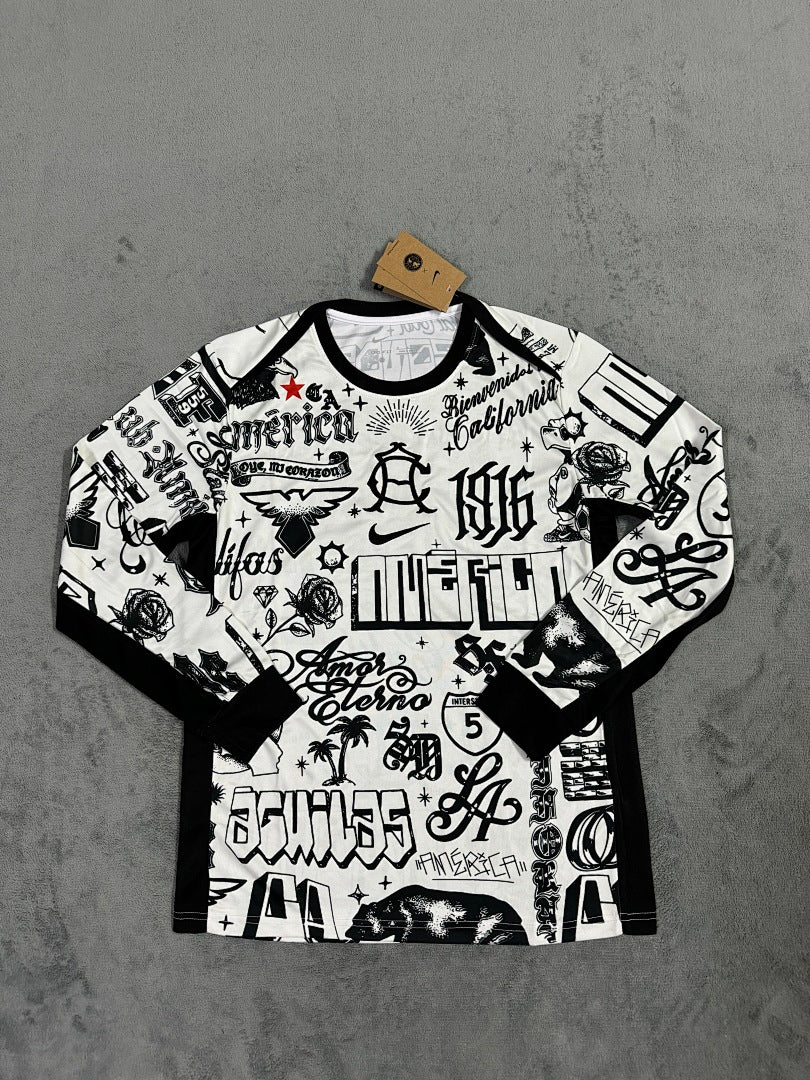 2025-26 Club America Pre-Match Long Sleeve - image 3