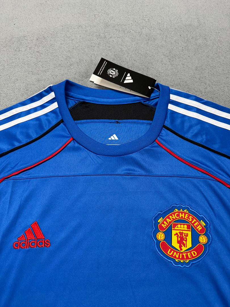 2025-26 Man United Crew Neck T-Shirt Blue - image 2