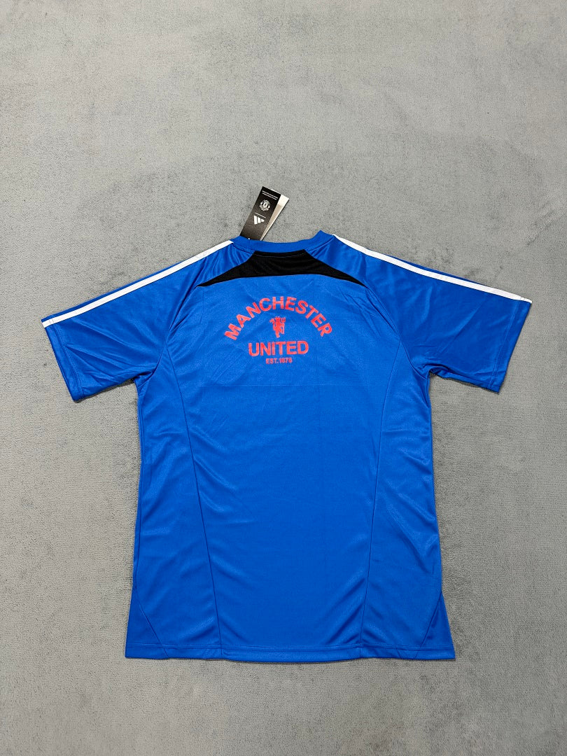2025-26 Man United Crew Neck T-Shirt Blue