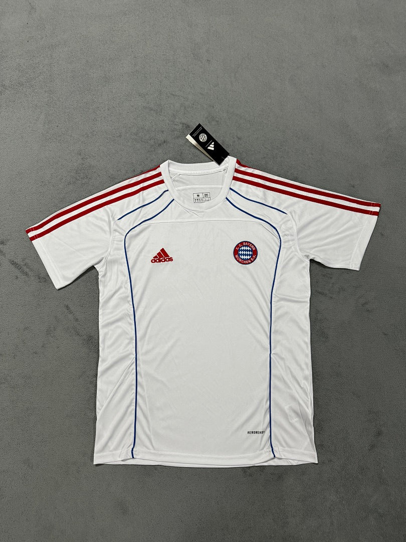 2025-26 Bayern Munich Crew Neck T-Shirt White - image 3