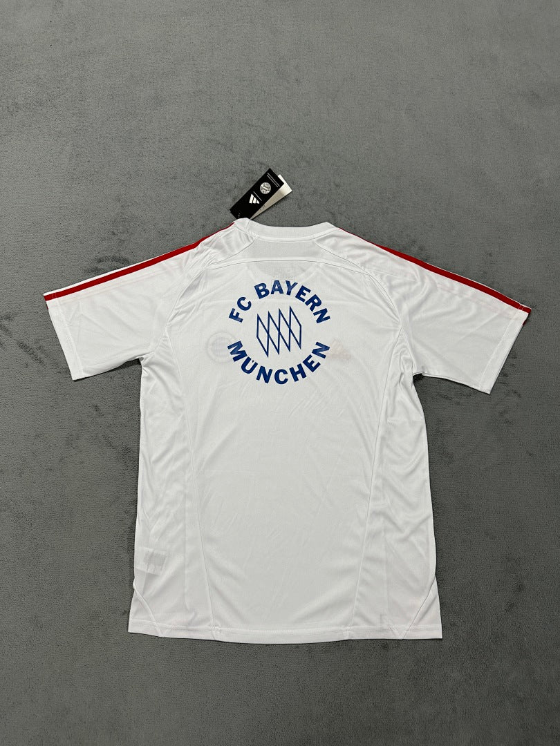 2025-26 Bayern Munich Crew Neck T-Shirt White
