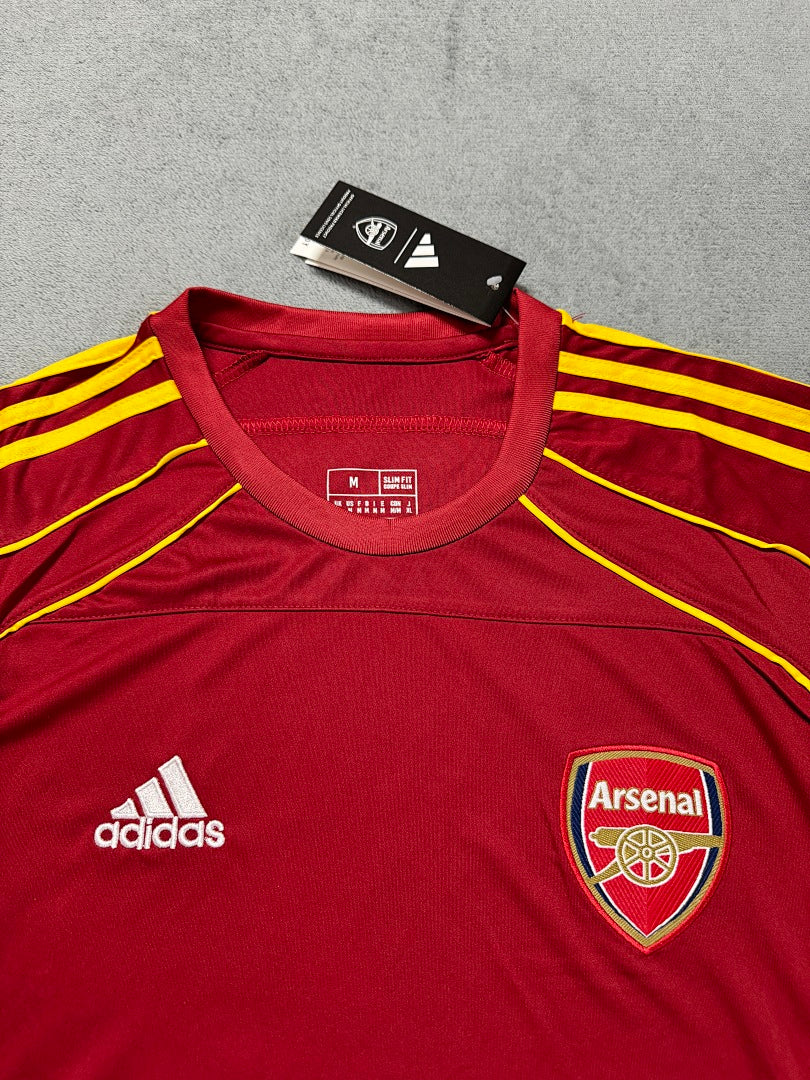 2025-26 Arsenal Crew Neck T-Shirt Burgundy - image 2