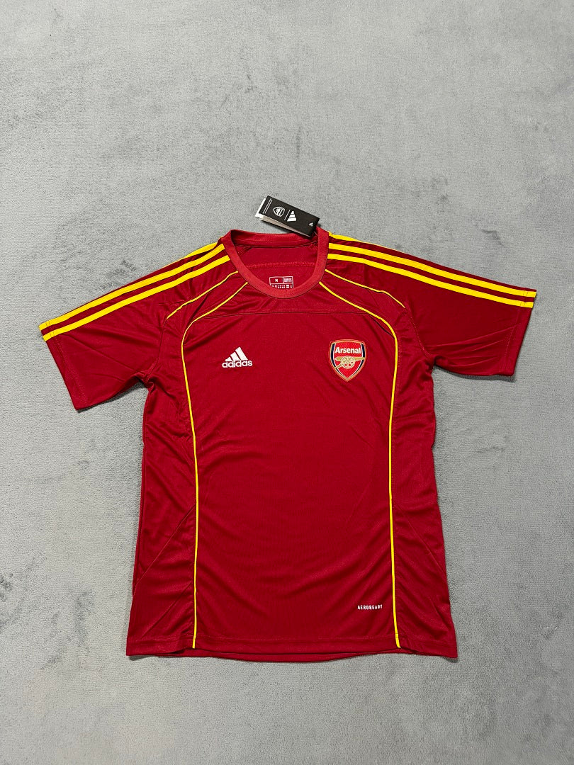2025-26 Arsenal Crew Neck T-Shirt Burgundy - image 3