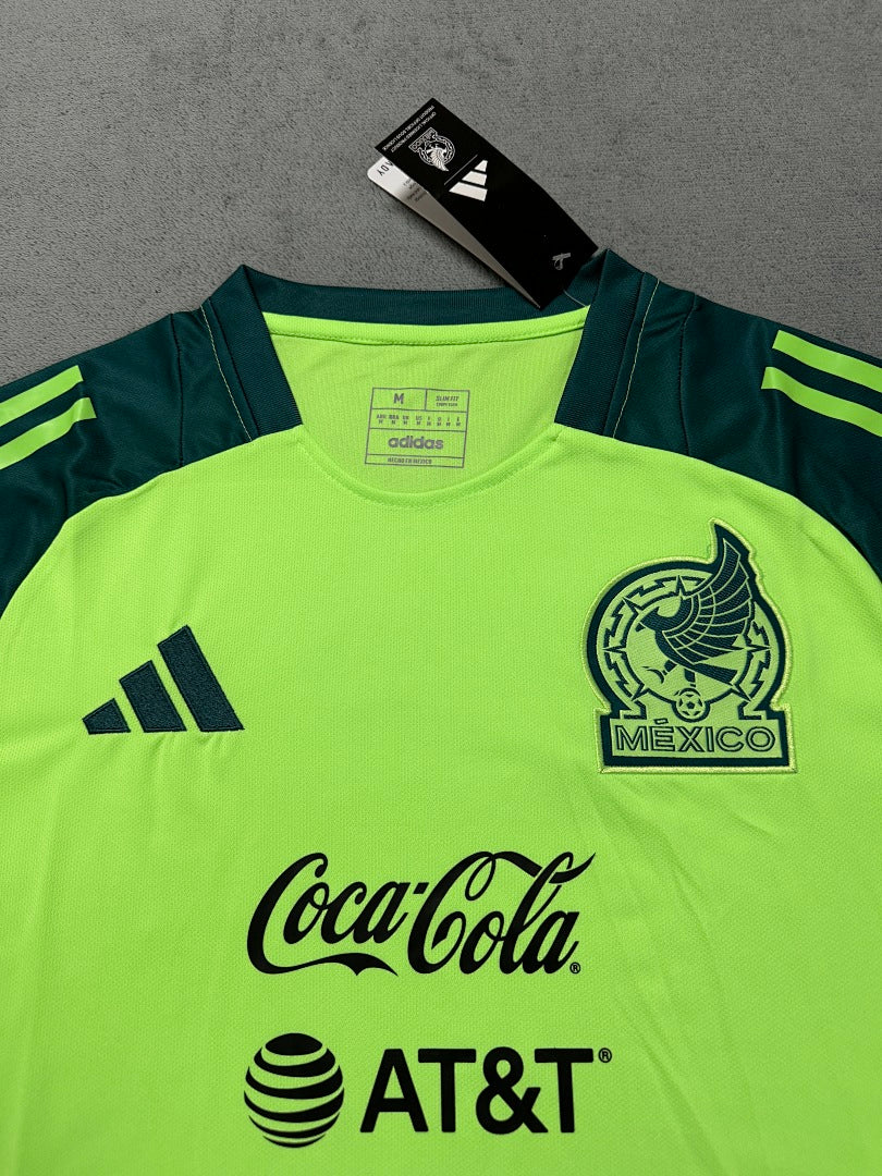 2025-26 Mexico Training Neon Green - image 2
