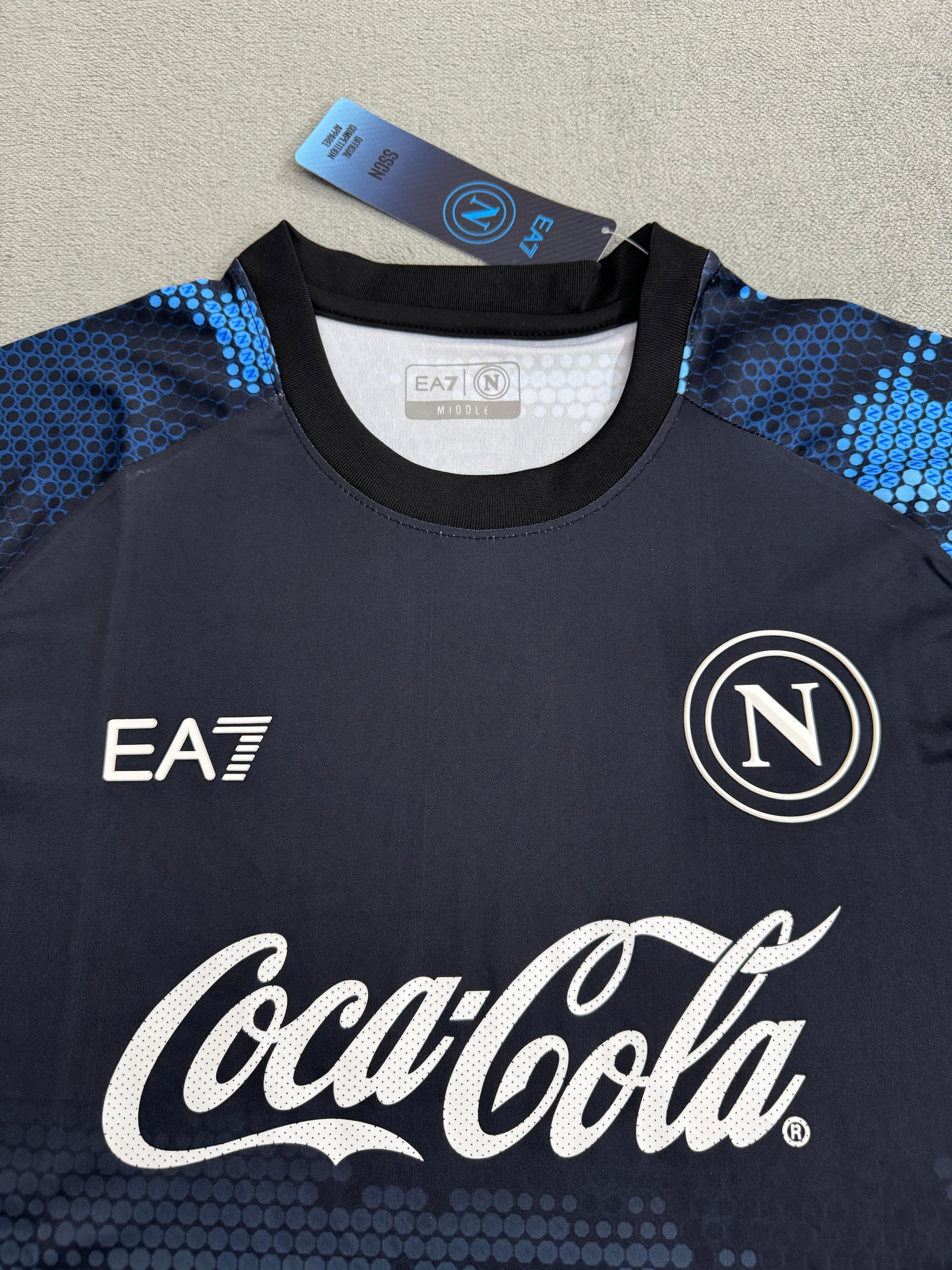 2024-25 Napoli Training Navy Blue - image 3
