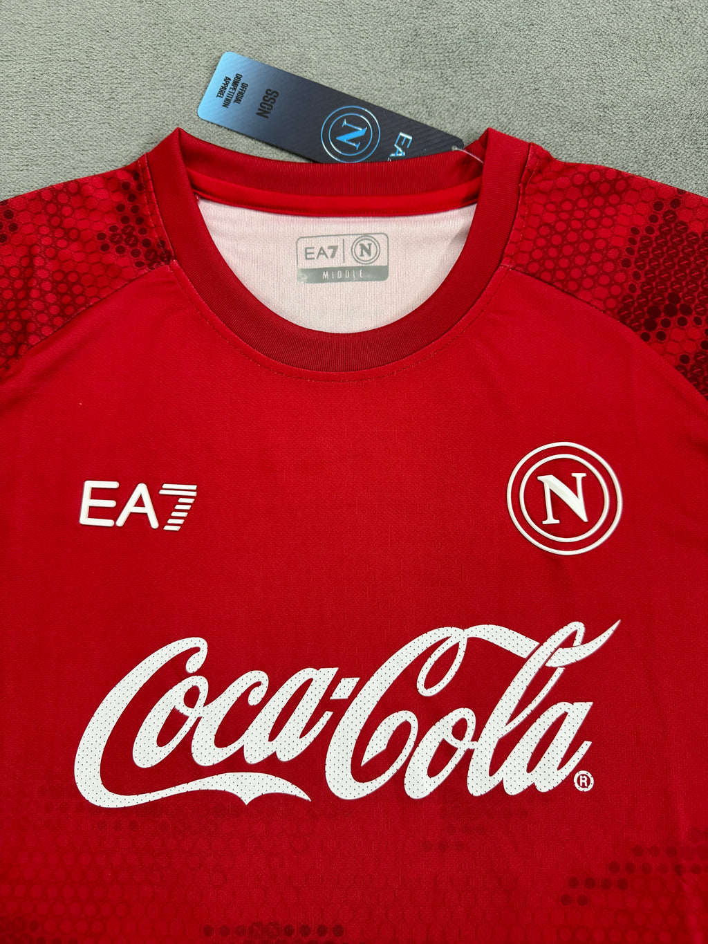 2024-25 Napoli Training Red - image 3
