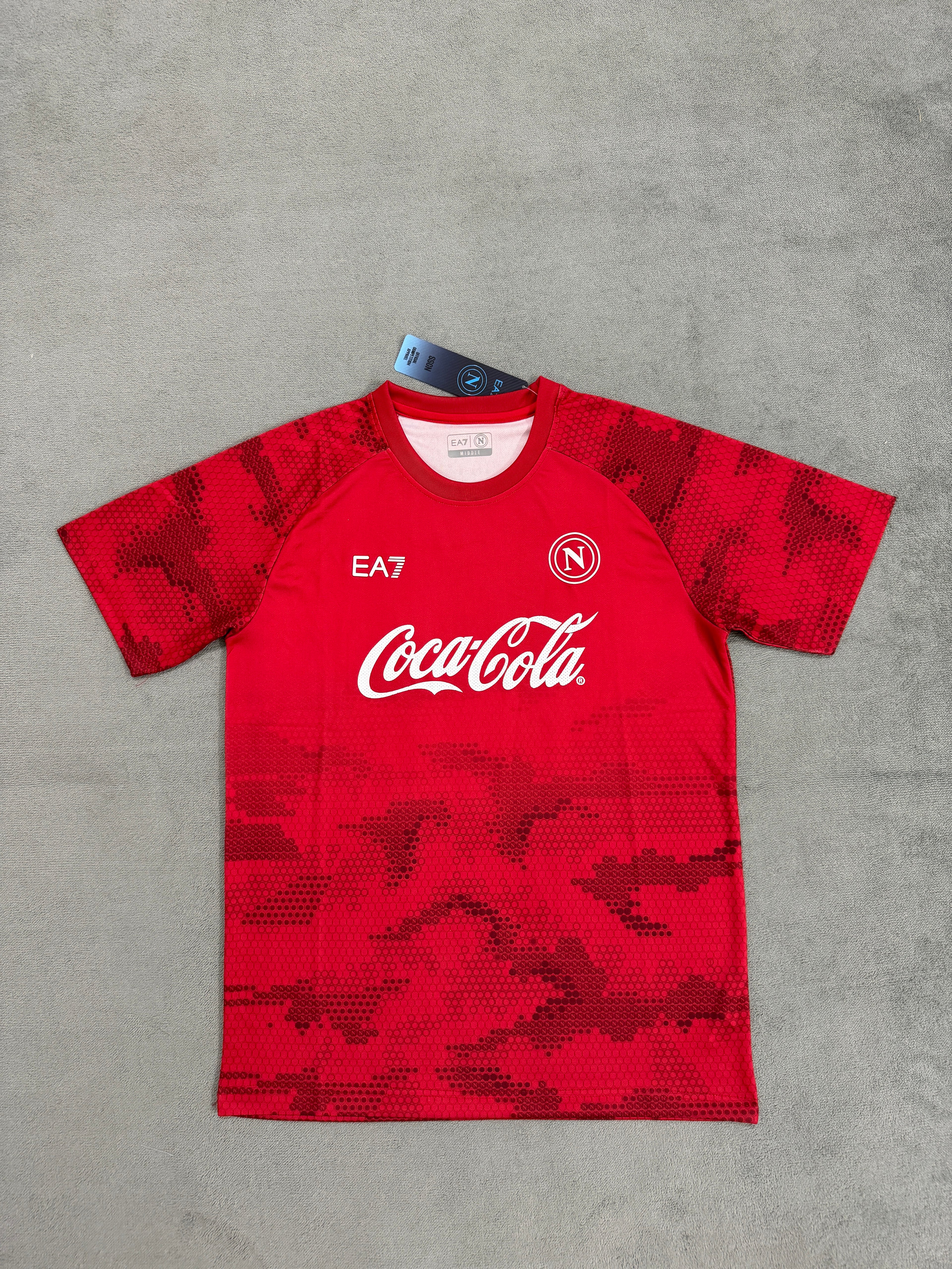 2024-25 Napoli Training Red