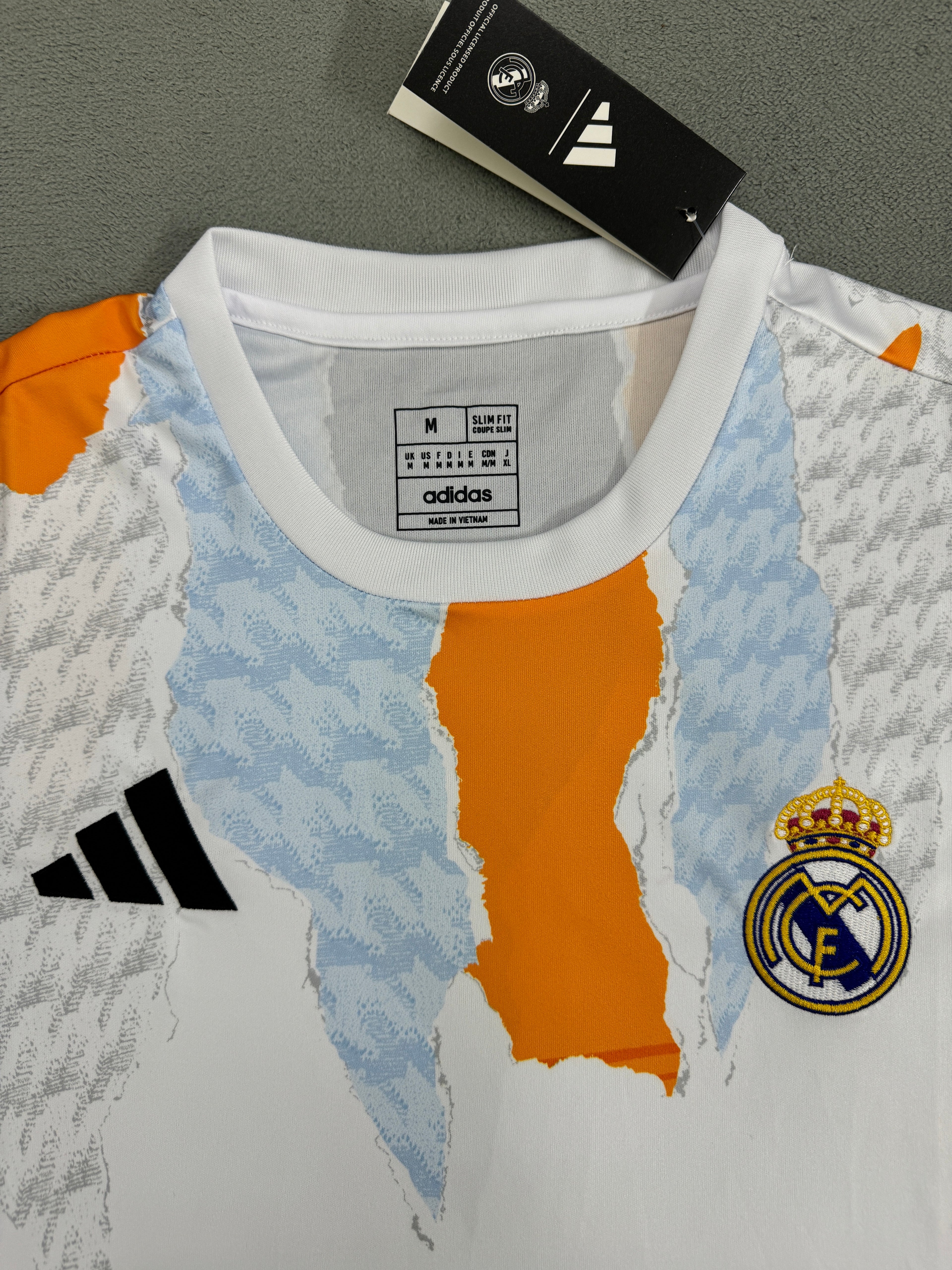 2024-25 Real Madrid Crew Neck Warmup - image 3