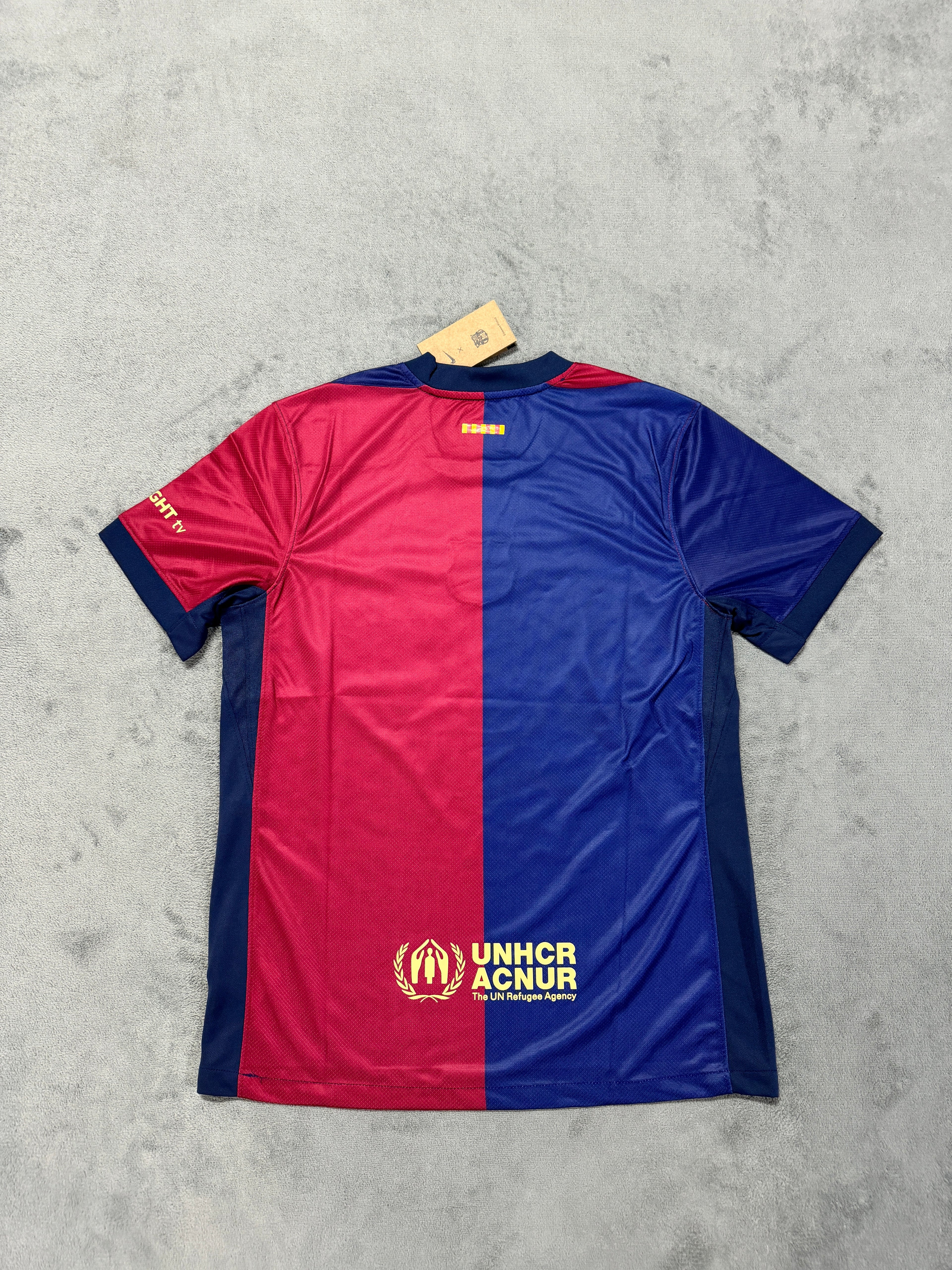 2024-25 Barcelona Home Derby Edition (with Ads) - image 2