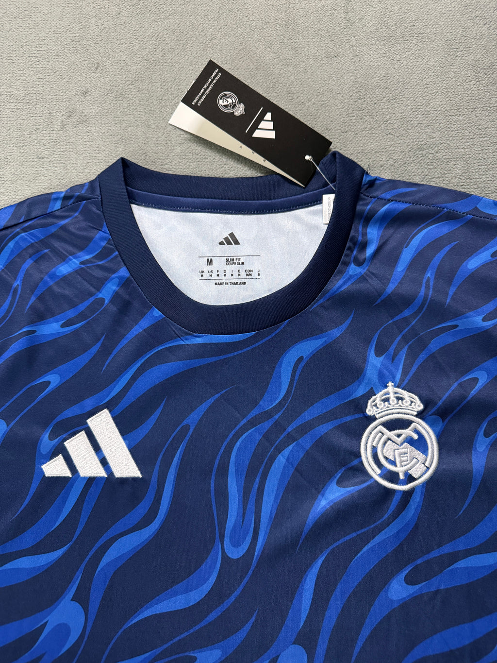 2025-26 Real Madrid Pre-Match Royal Blue - image 3