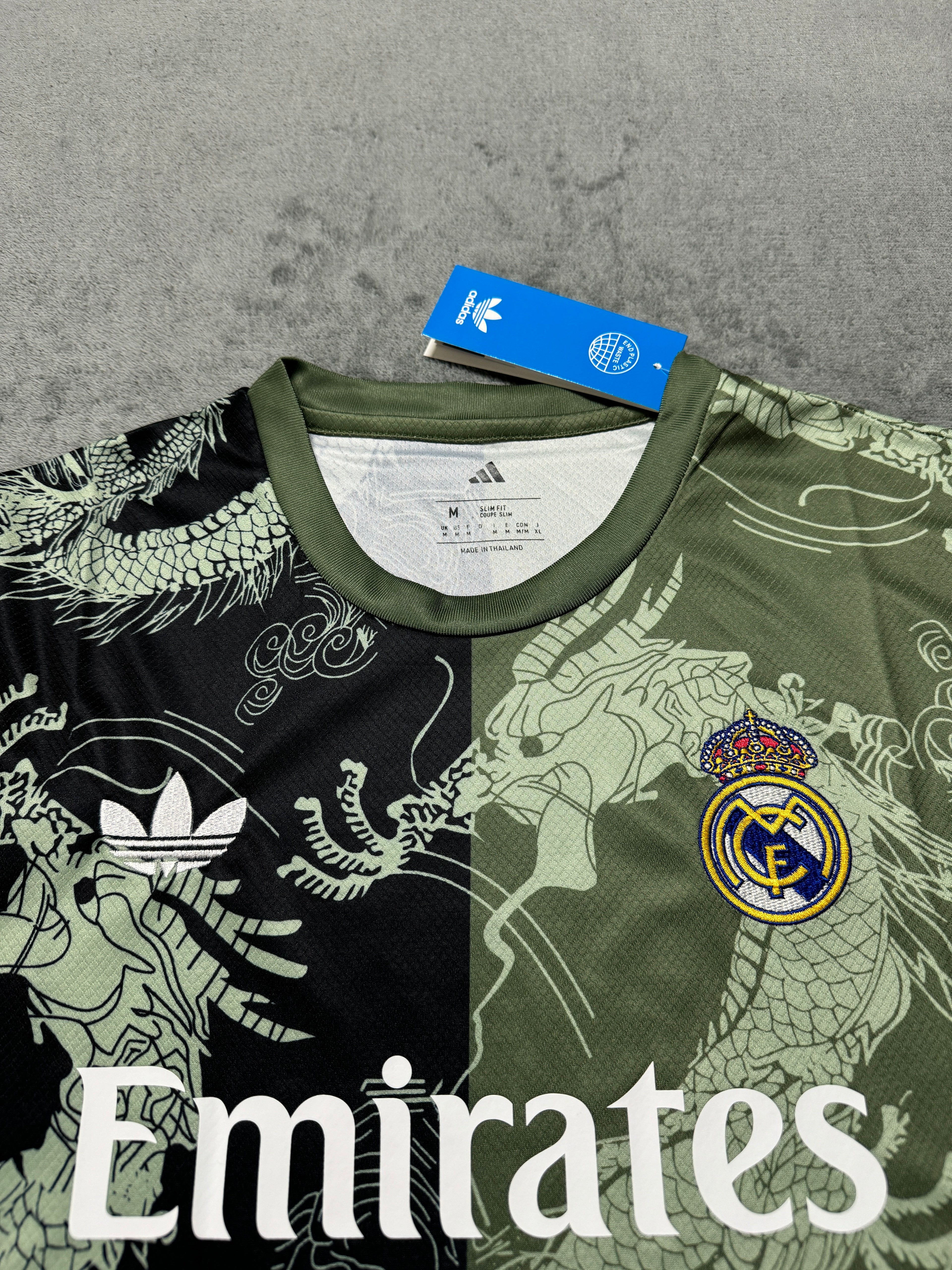 2025-26 Real Madrid Special Edition Military Green Dragon - image 3