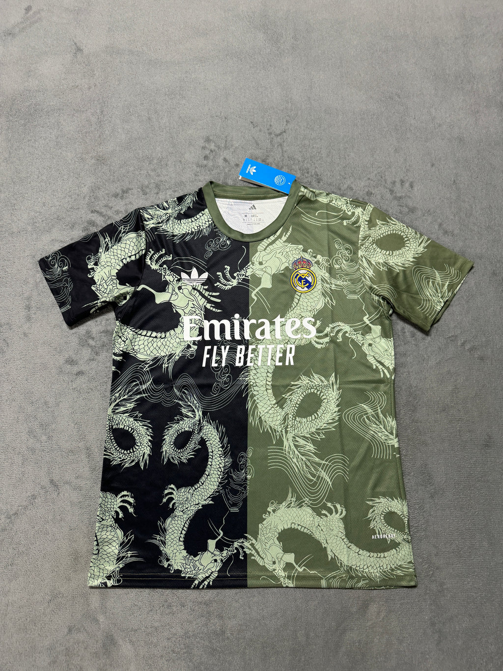 2025-26 Real Madrid Special Edition Military Green Dragon