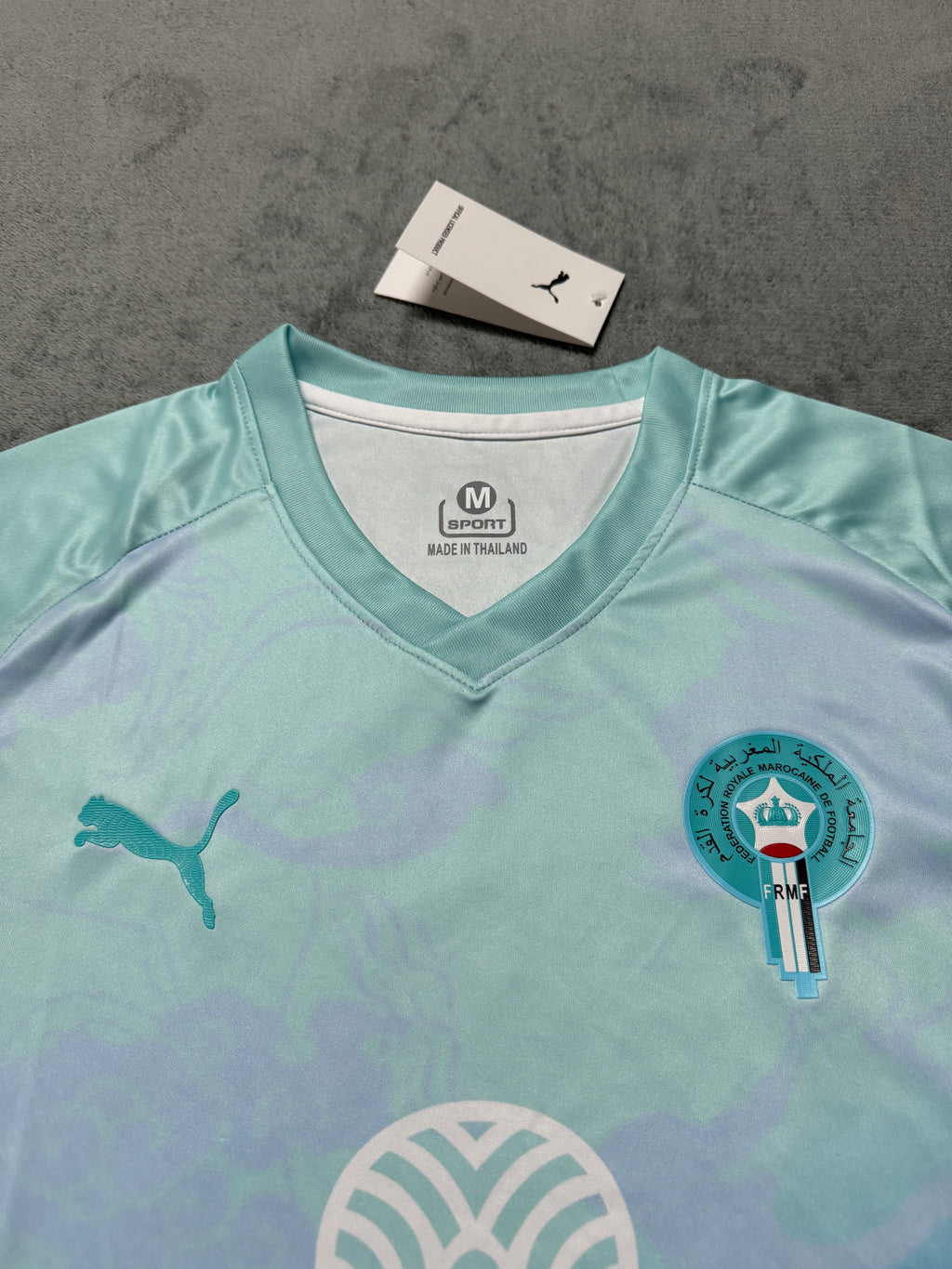 2025-26 Morocco Training Light Blue - image 3