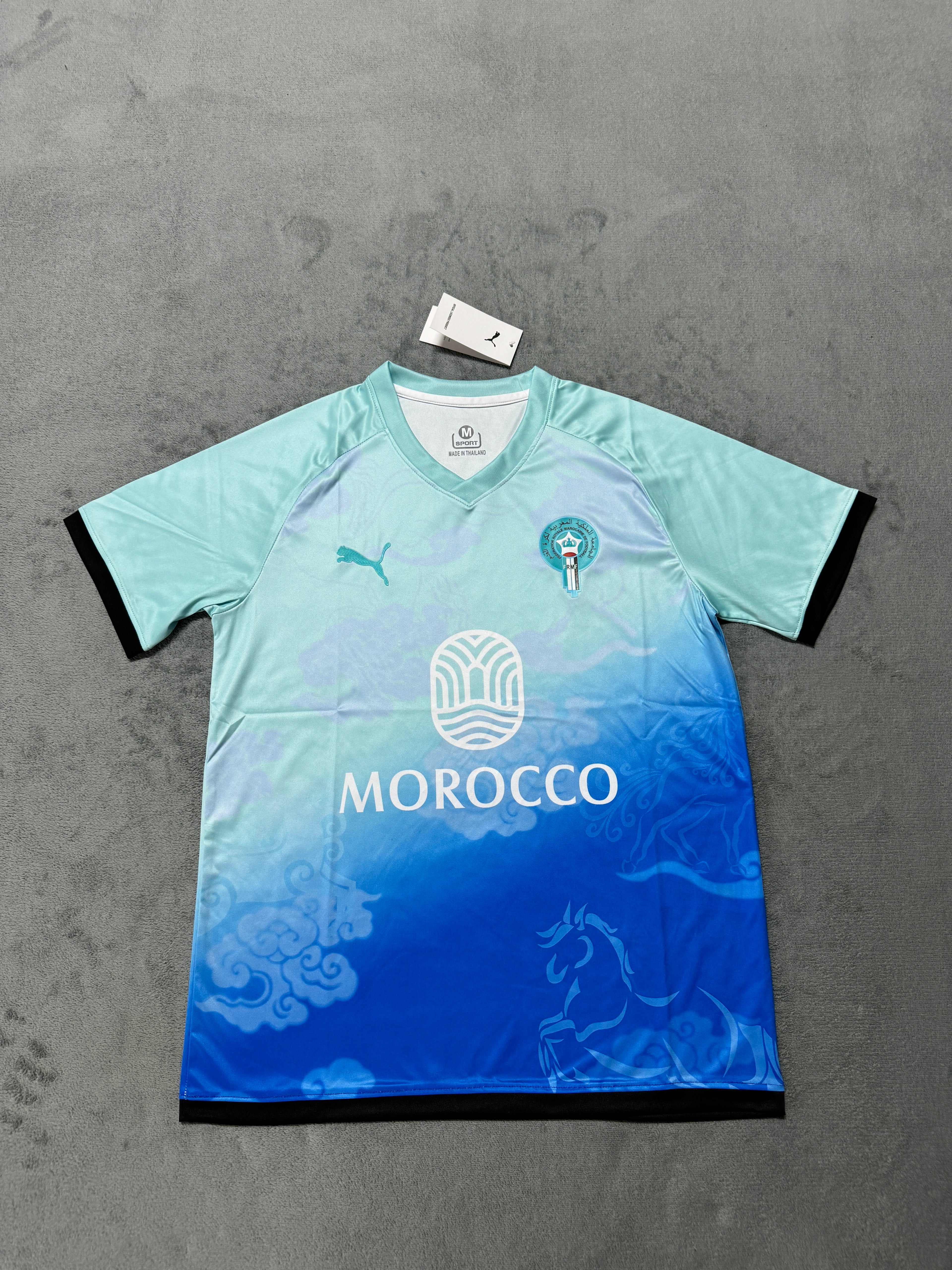2025-26 Morocco Training Light Blue