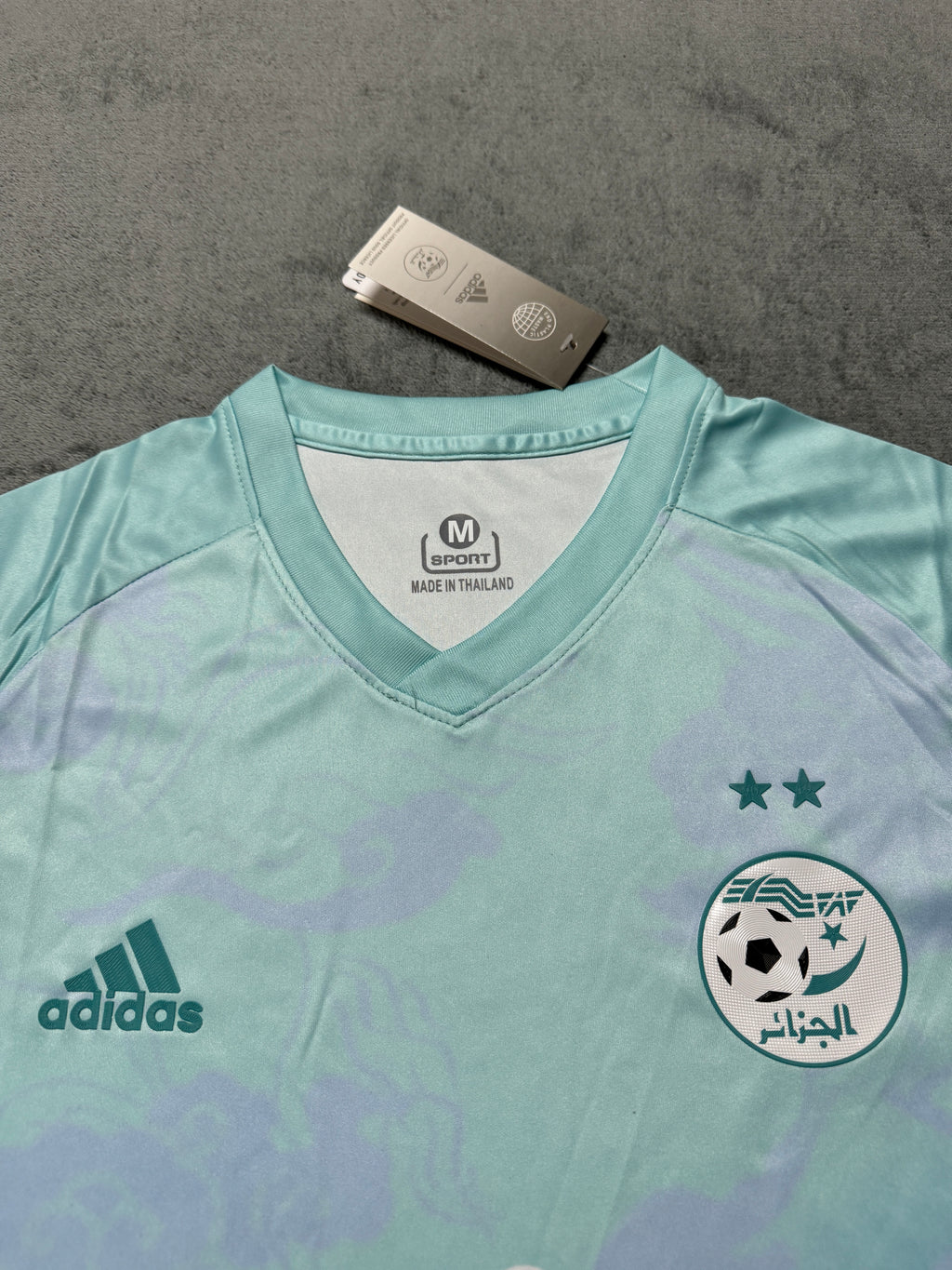 2025-26 Algeria Training Light Blue - image 3