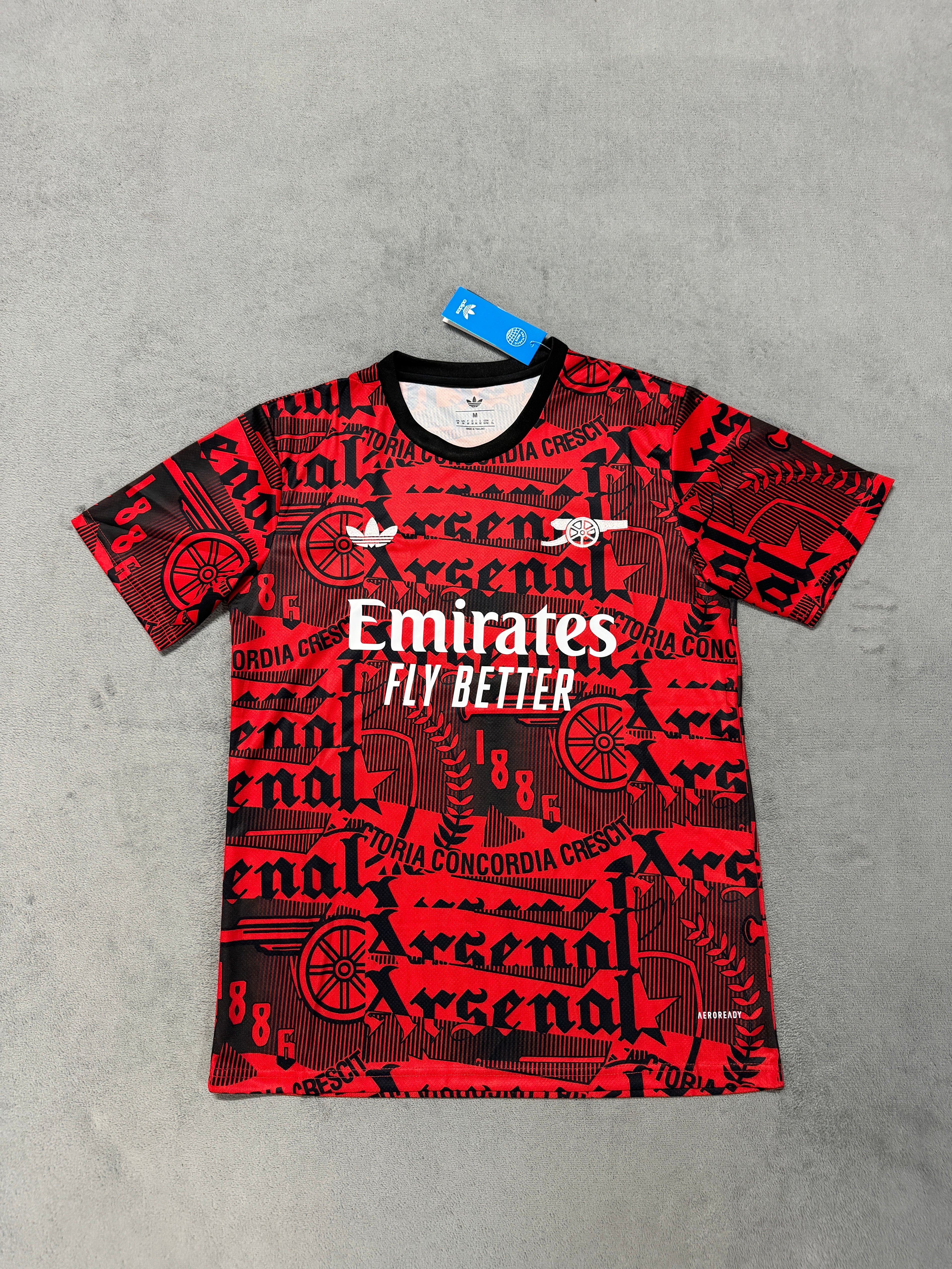 2025-26 Arsenal Graffiti Edition Red