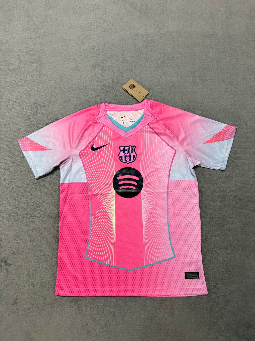 2025-26 Barcelona Pre-Match Training Pink