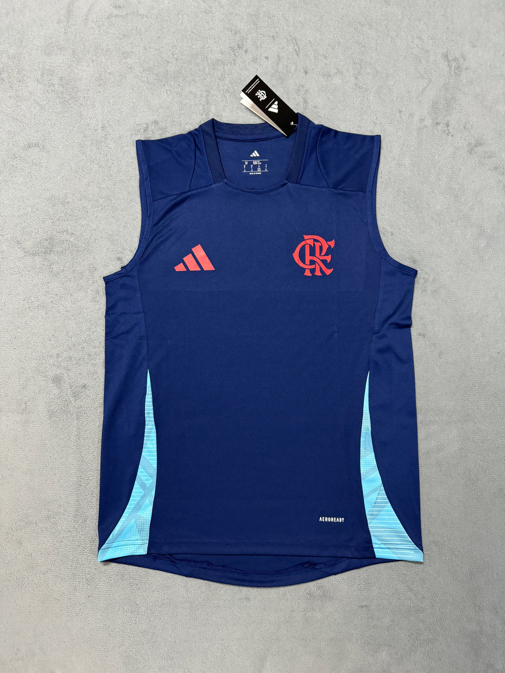 2025-26 Flamengo Training Royal Blue Sleeveless