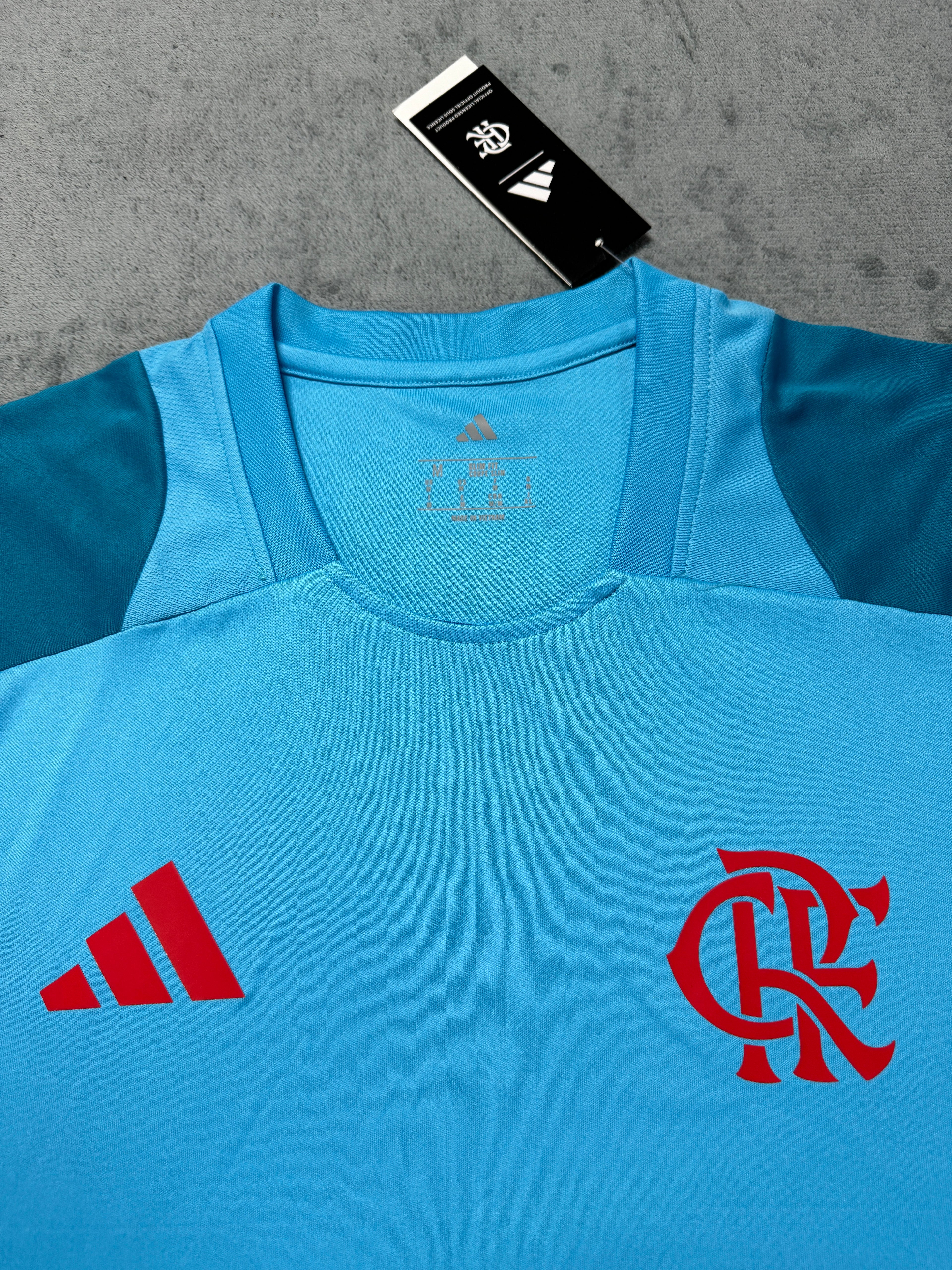 2025-26 Flamengo Training Light Blue Sleeveless - image 3