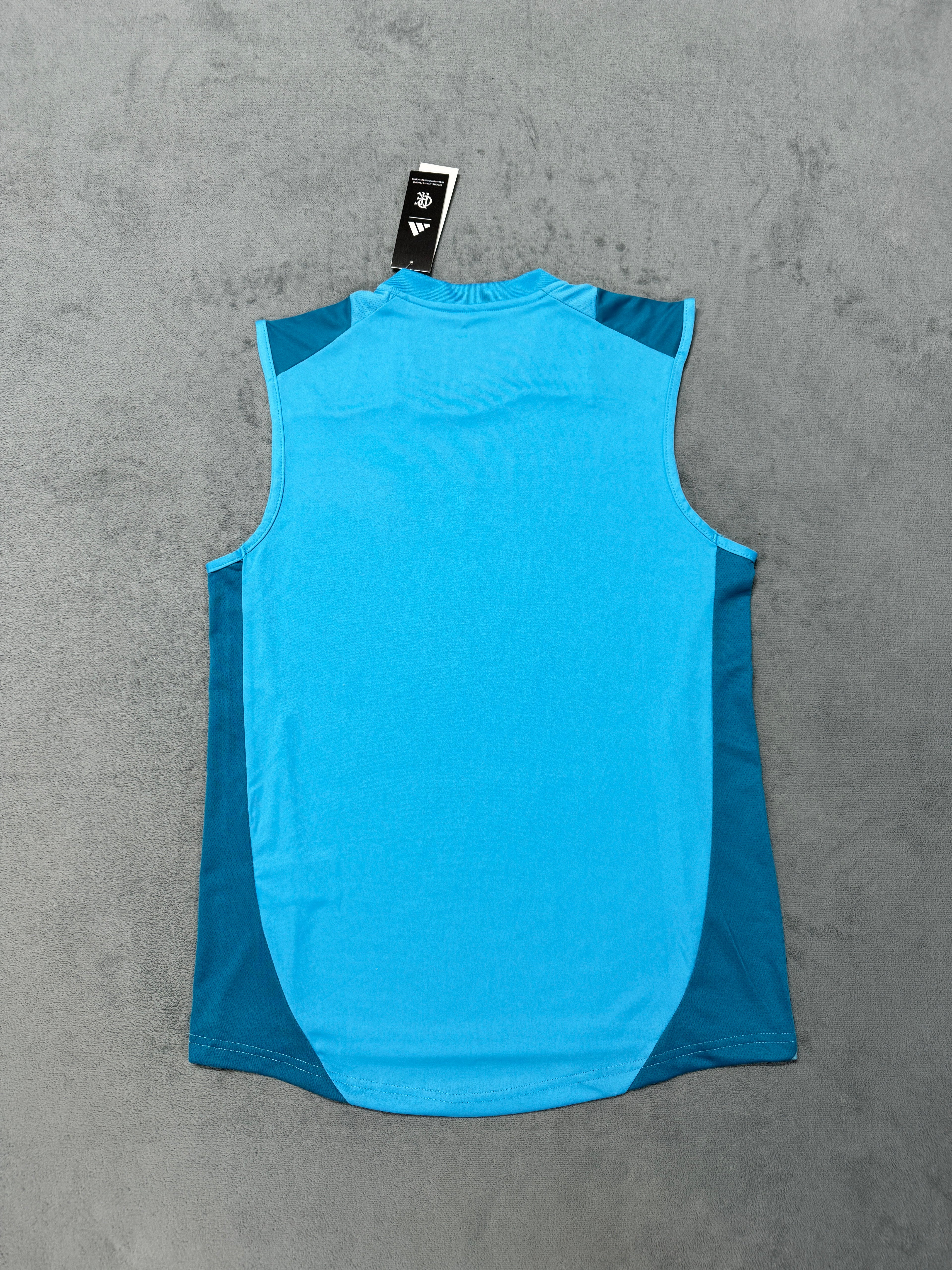 2025-26 Flamengo Training Light Blue Sleeveless - image 2
