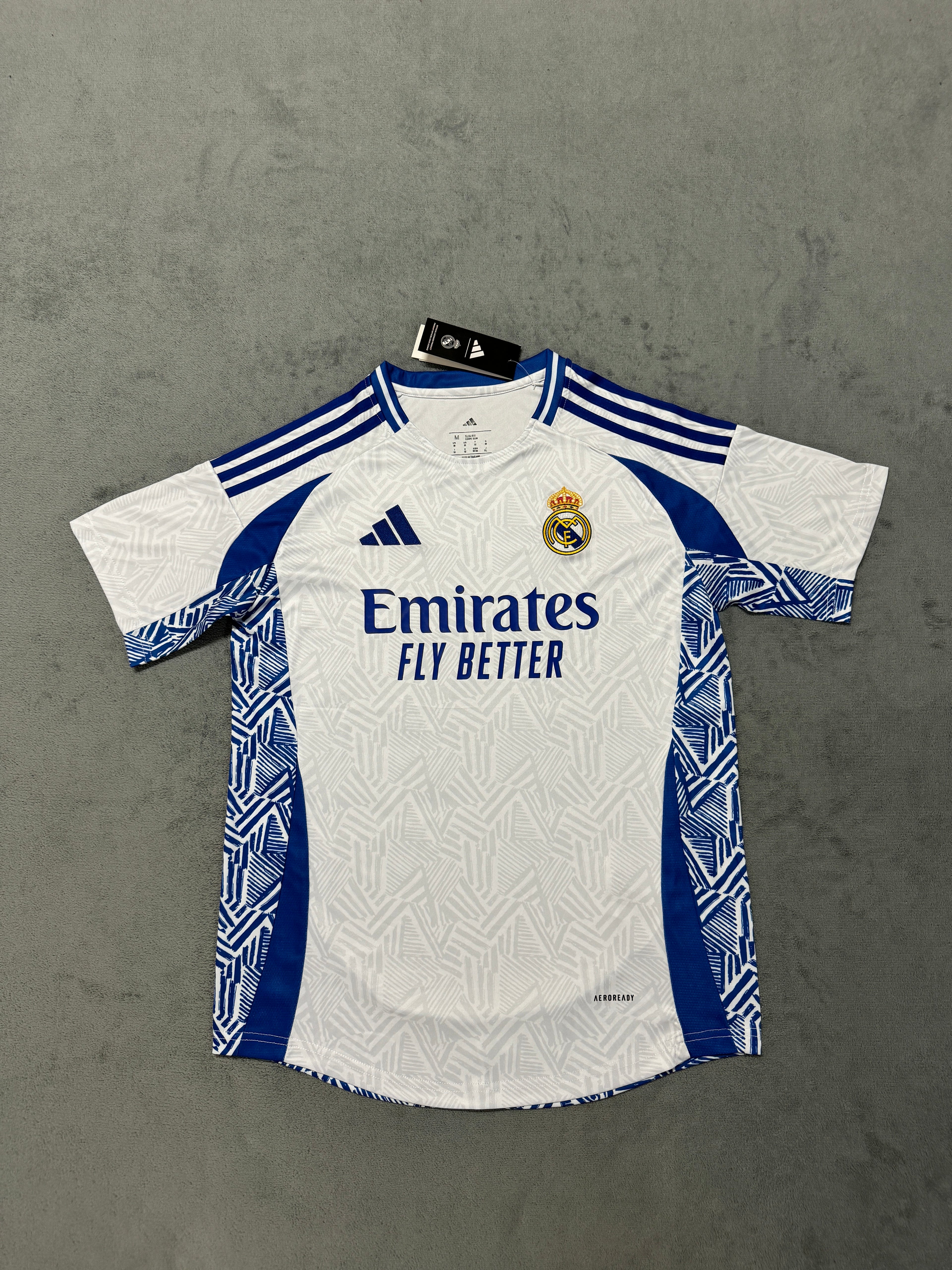 2025-26 Real Madrid Pre-Match Training White