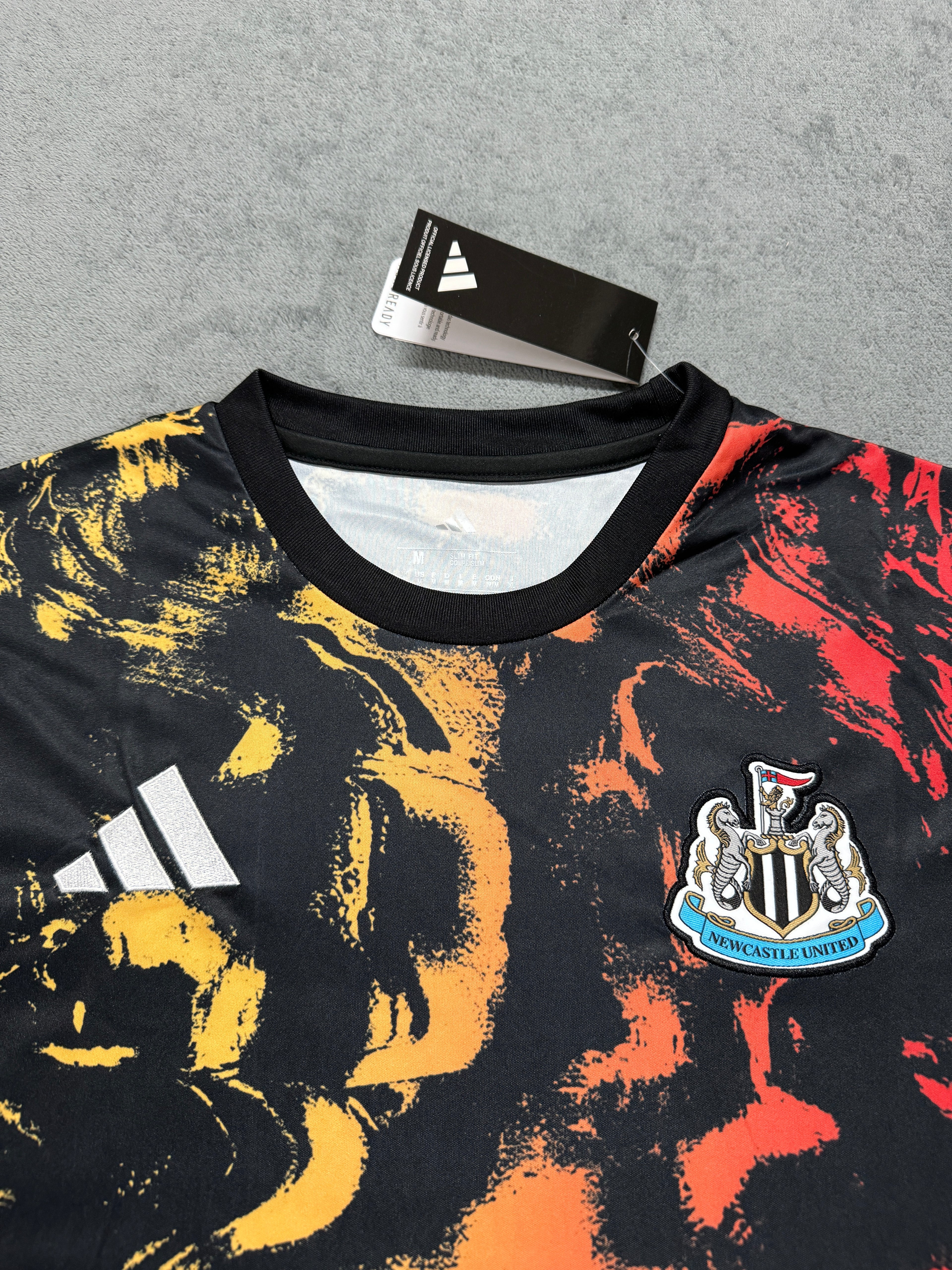 2025-26 Newcastle Training Red Yellow - image 3