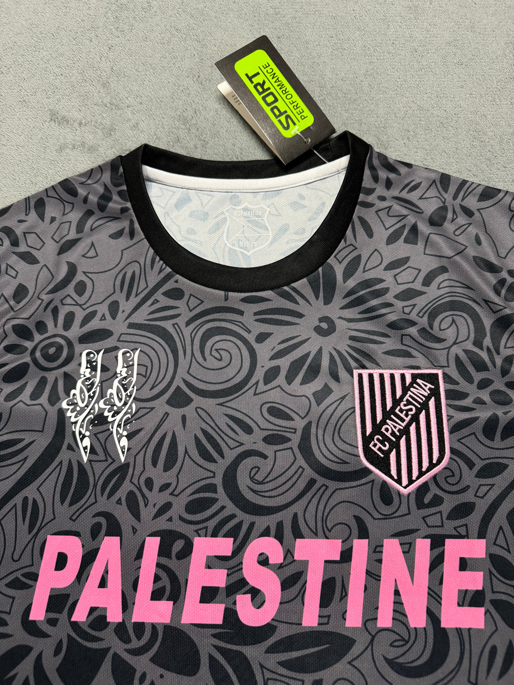 2025-26 Palestine Black Grey - image 3