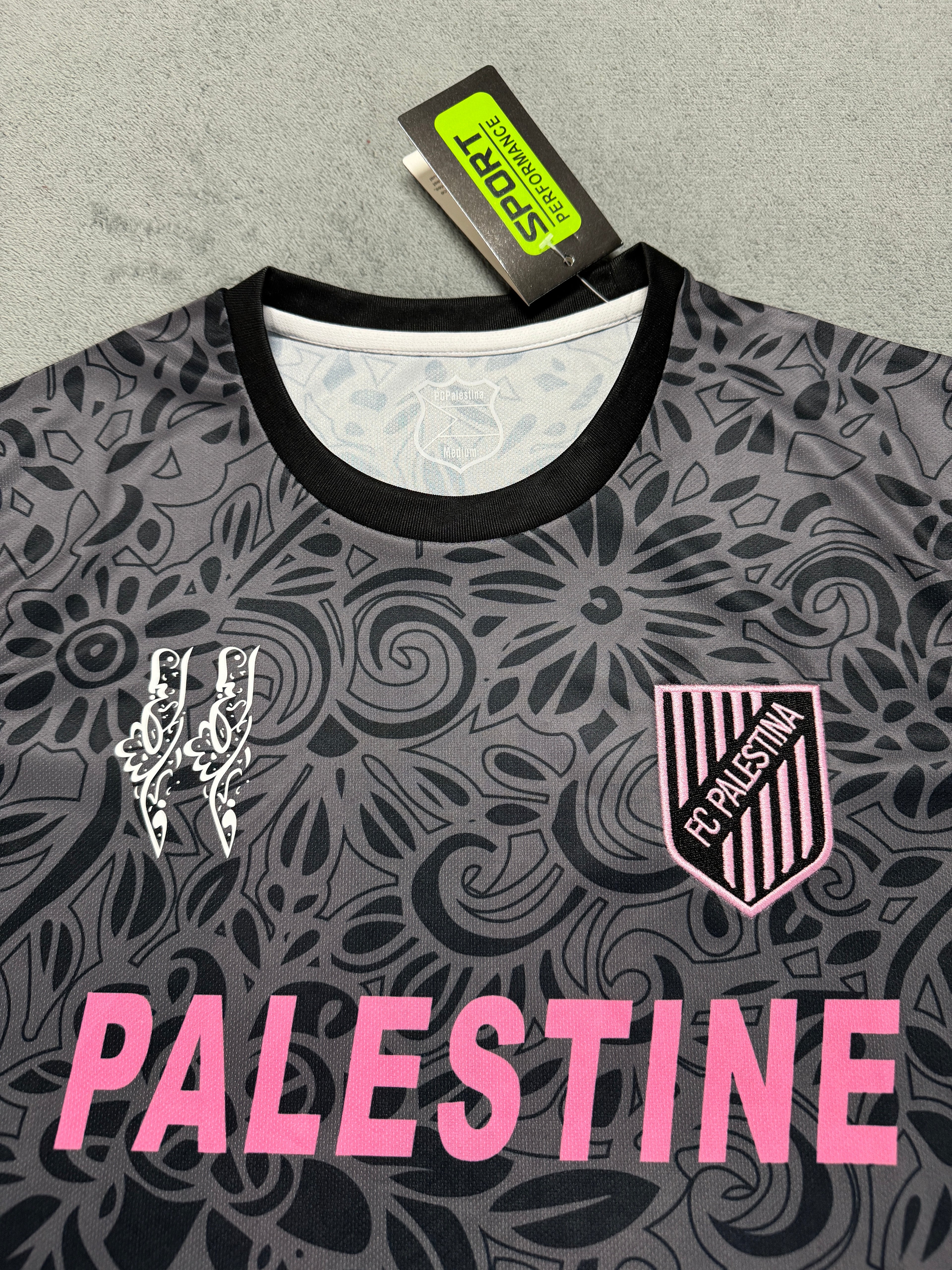 2025-26 Palestine Black Grey - image 3