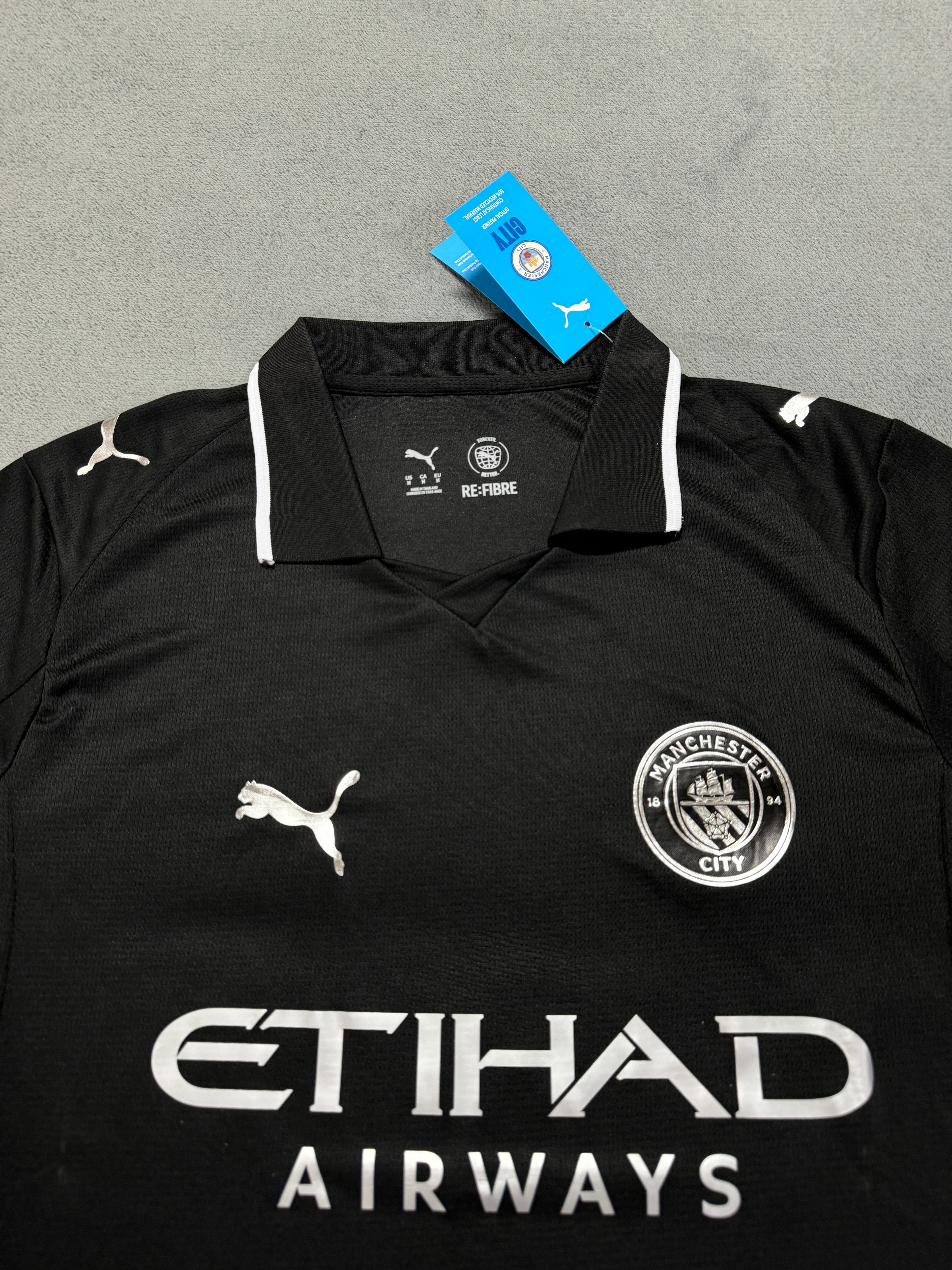 2025-26 Man City Away Black - image 3