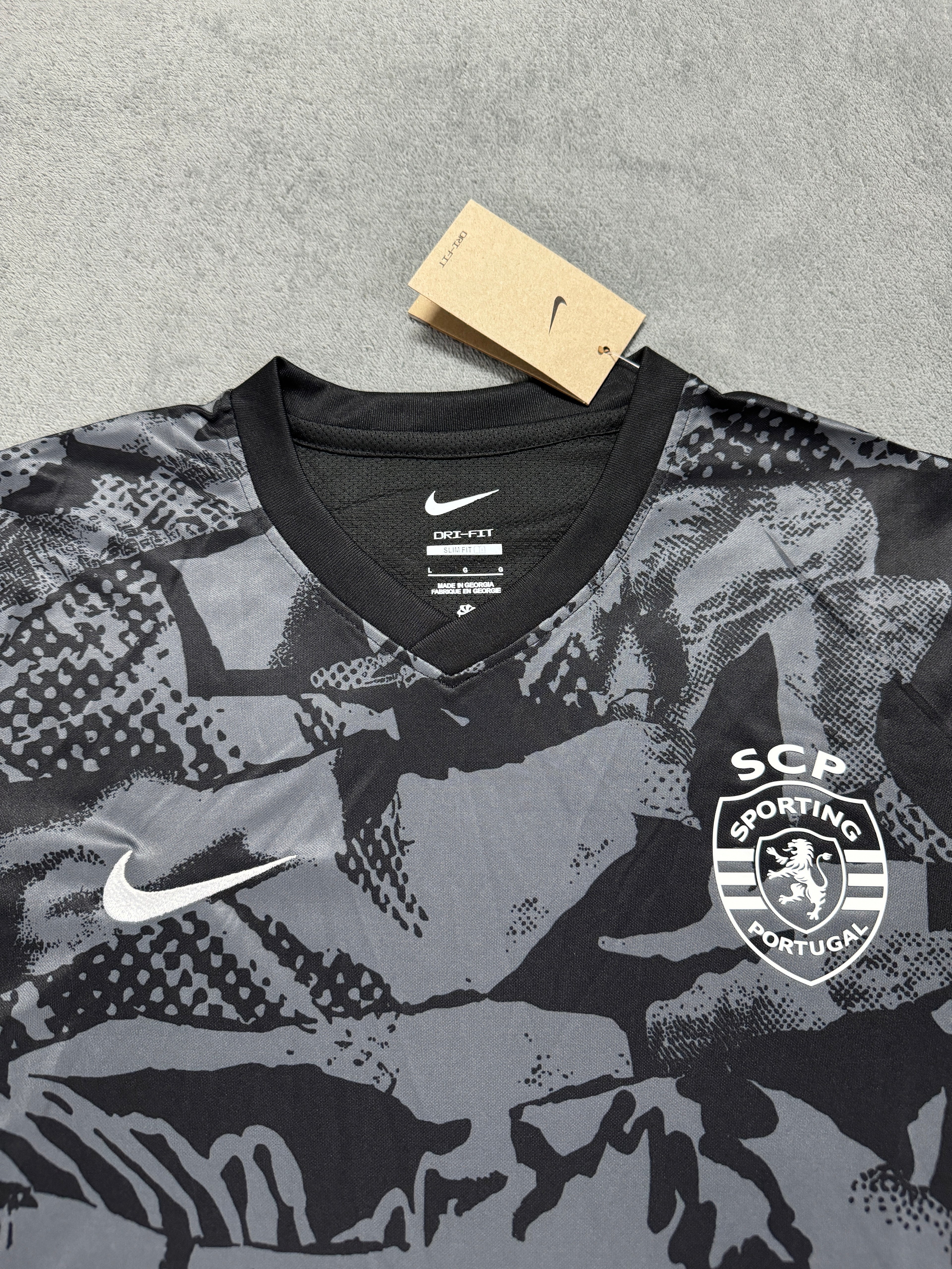2025-26 Benfica Training Black Grey - image 3