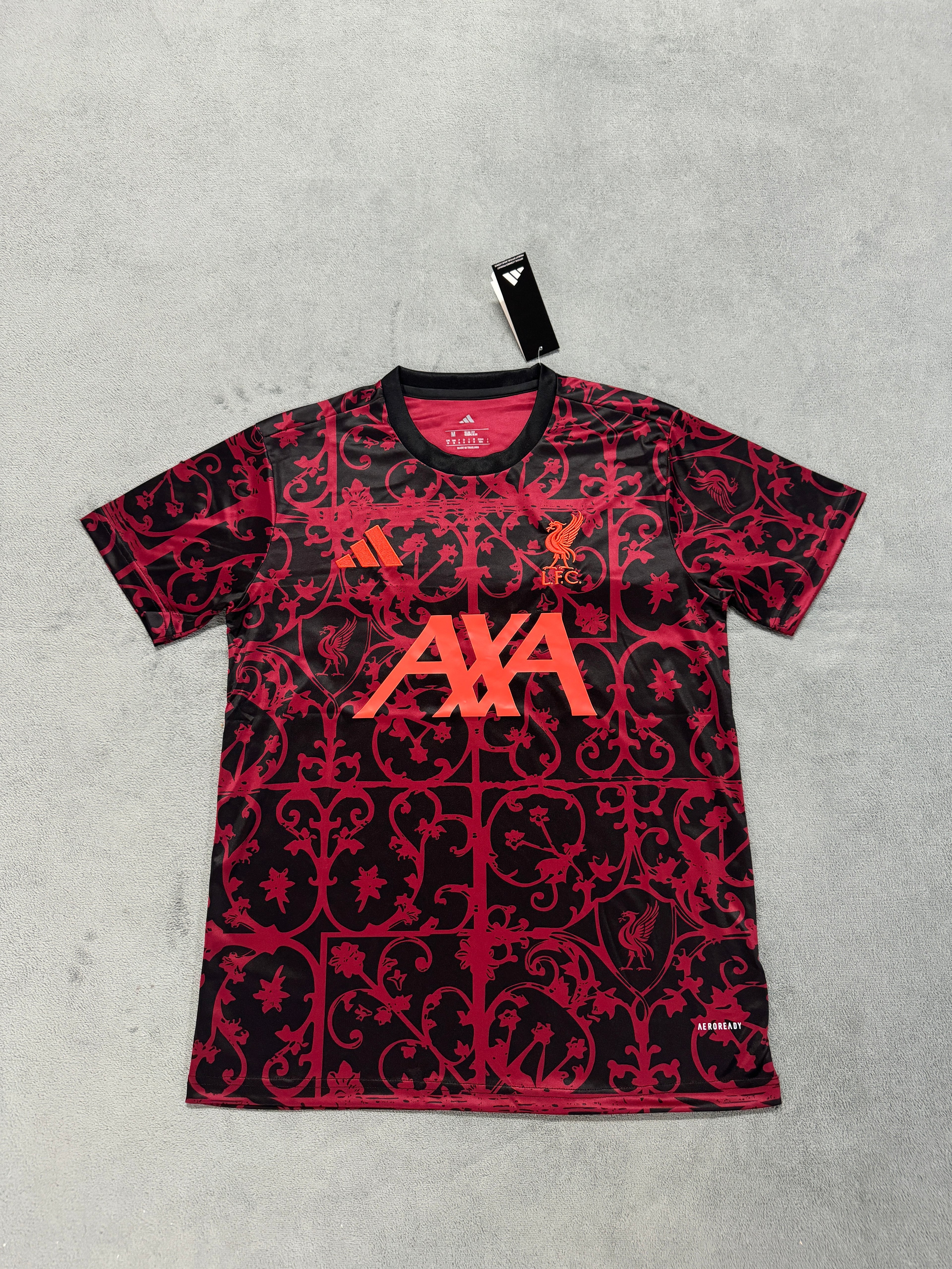 2025-26 Liverpool Training Red Black