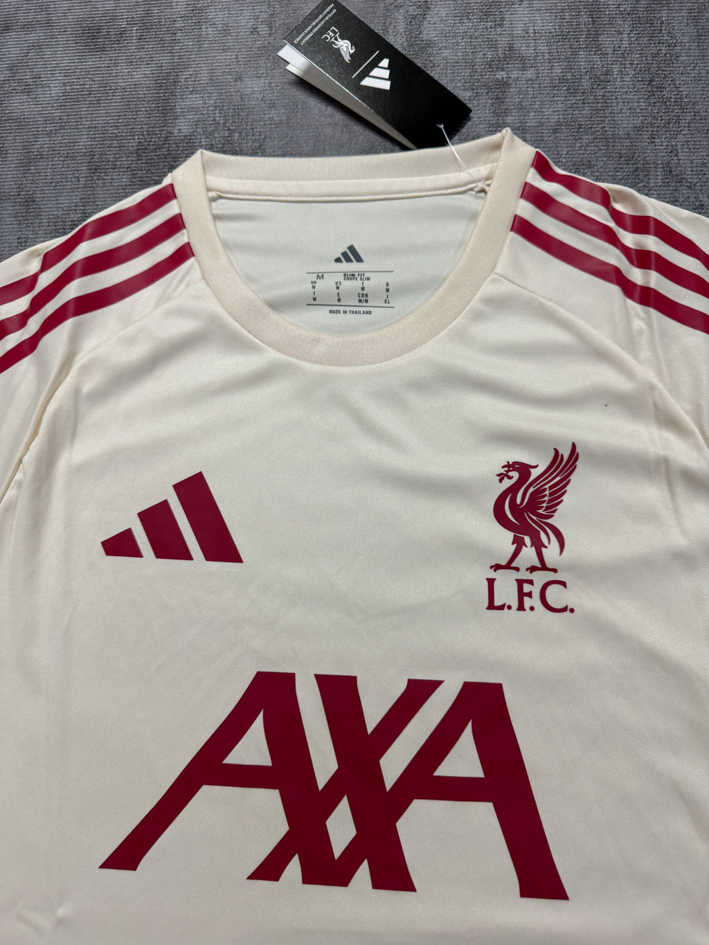 2025-26 Liverpool Training Off-White - image 3