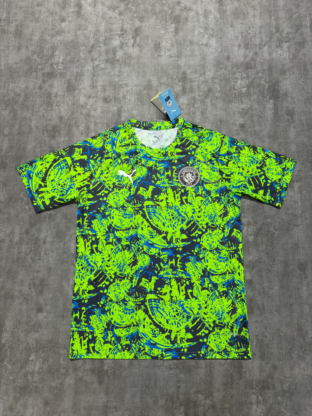 2025-26 Man City Pre-Match Black Green