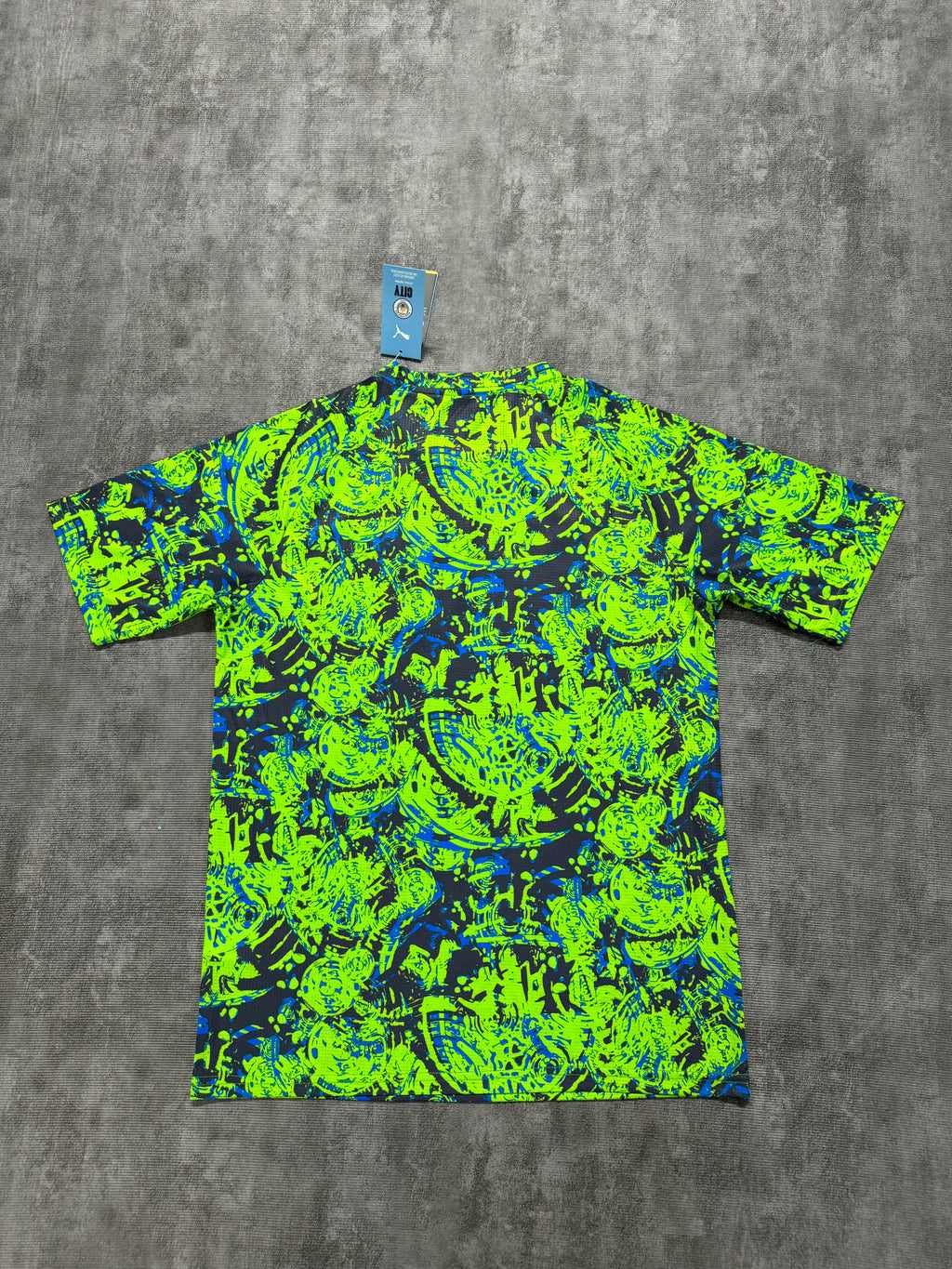 2025-26 Man City Pre-Match Black Green - image 2