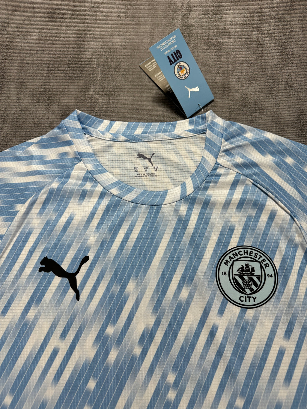 2025-26 Man City Pre-Match Sky Blue - image 3