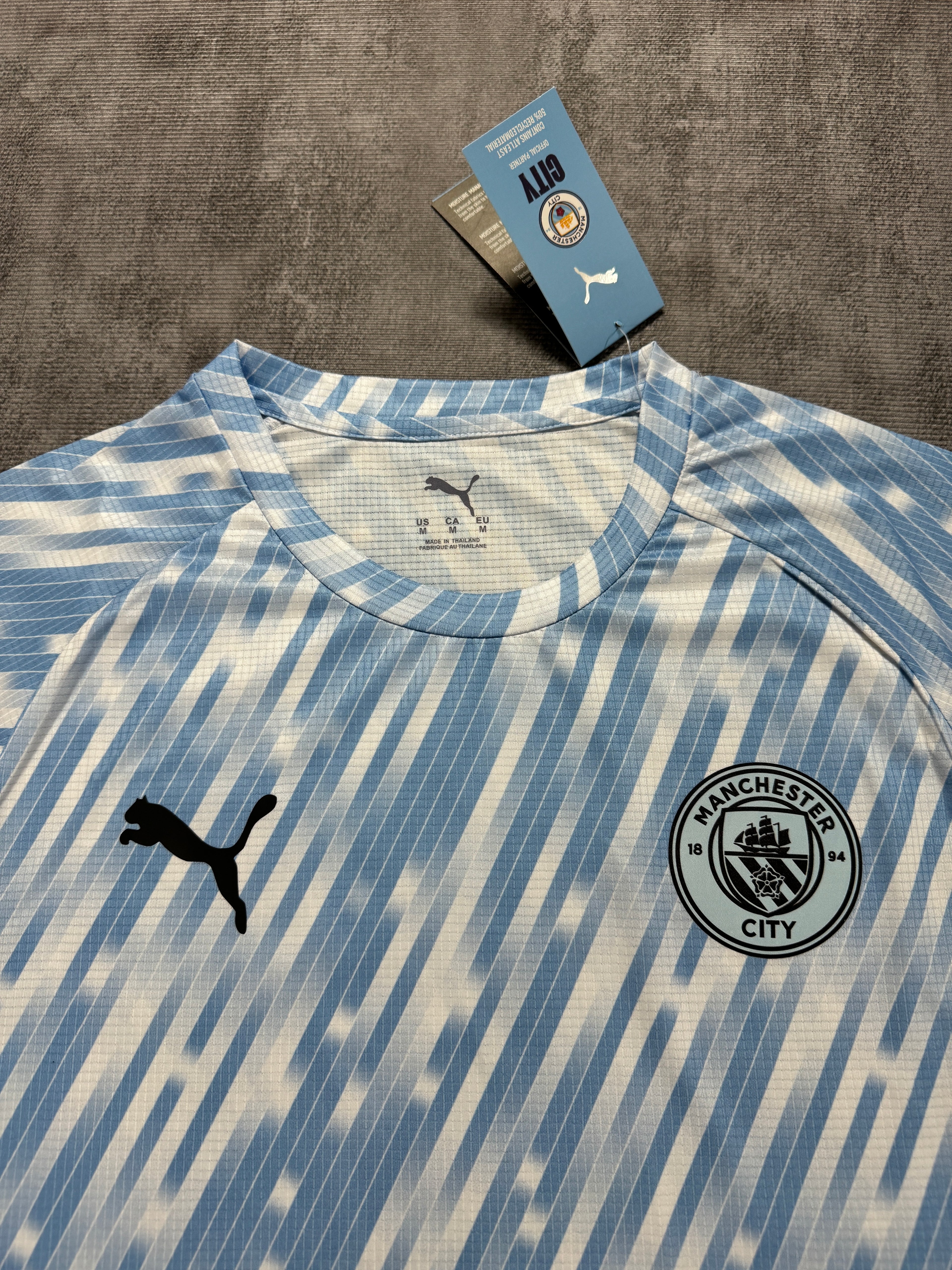 2025-26 Man City Pre-Match Sky Blue - image 3