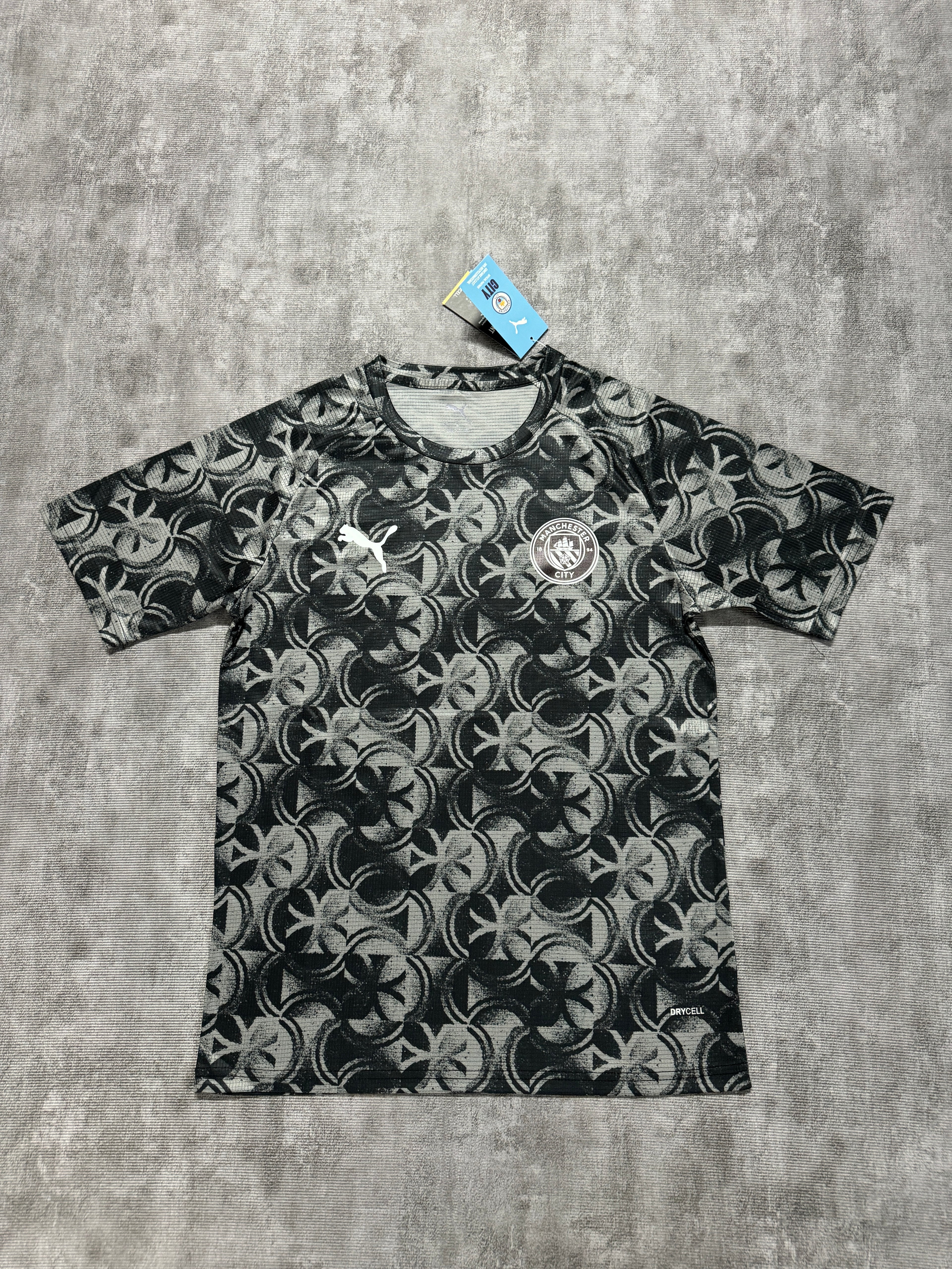 2025-26 Man City Pre-Match Black Grey