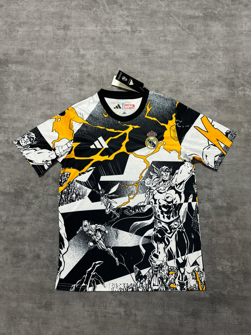 2025-26 Real Madrid Marvel Collab White