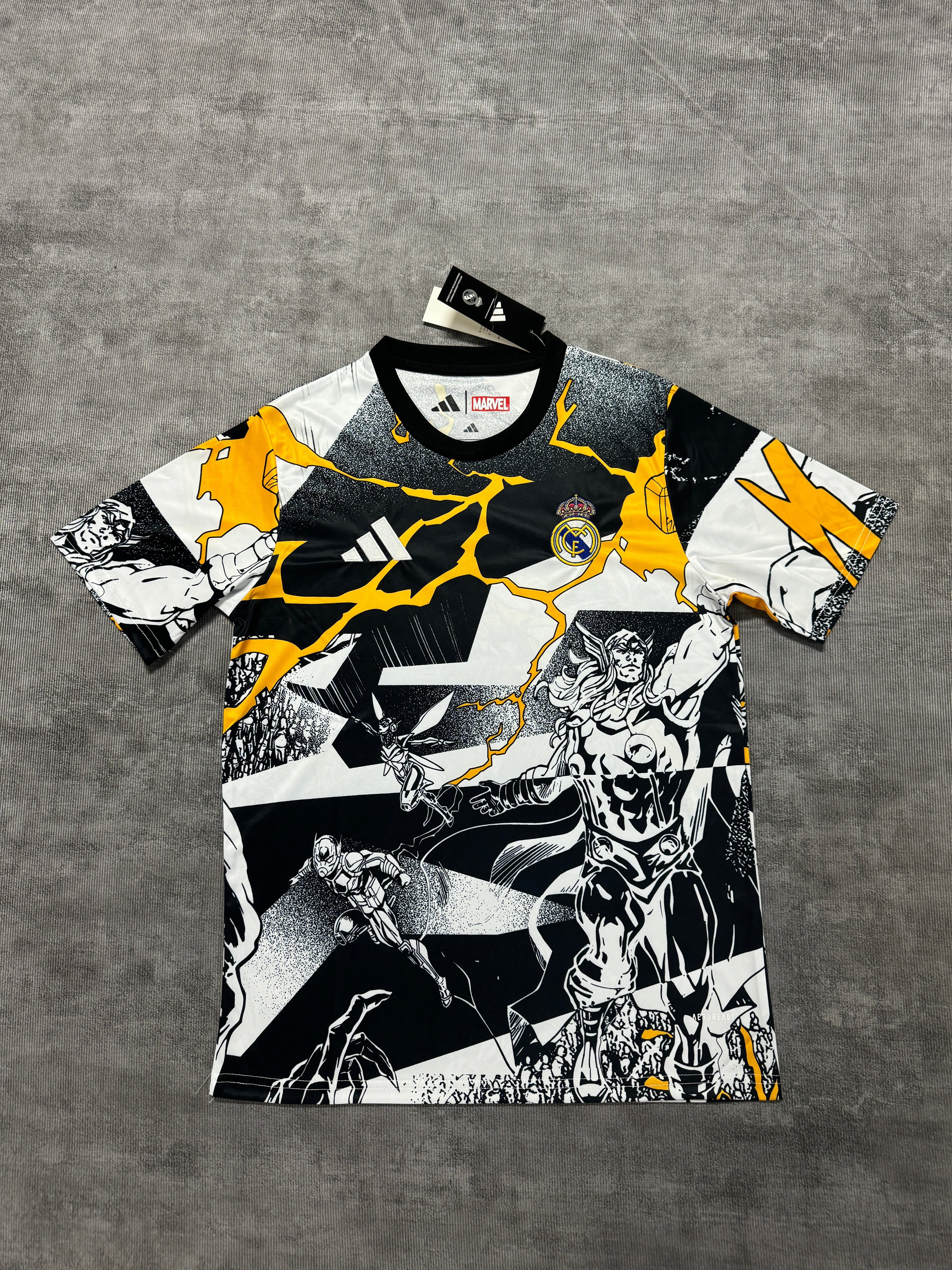 2025-26 Real Madrid Marvel Collab White