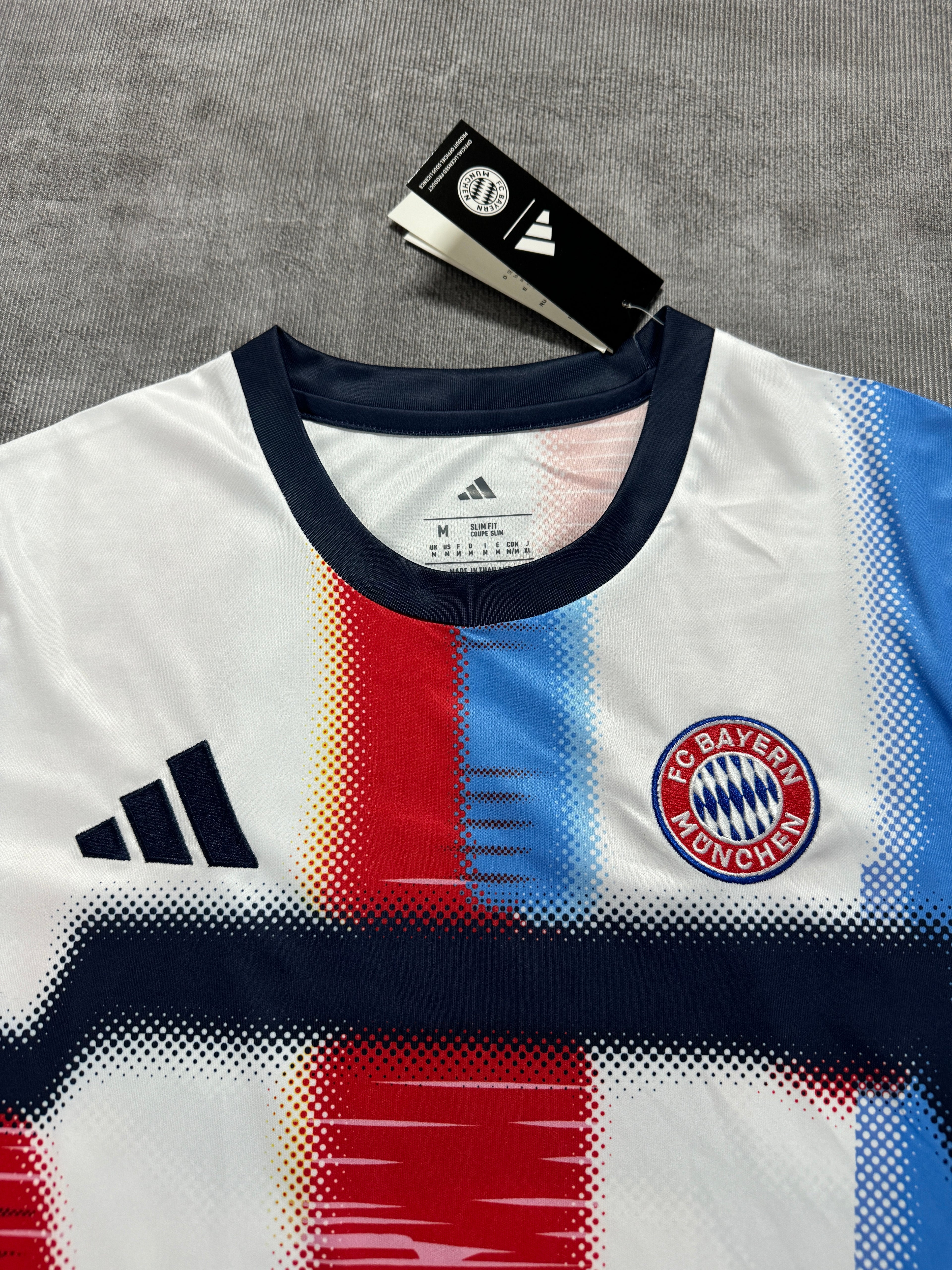 2025-26 Bayern Munich Training White Red - image 3