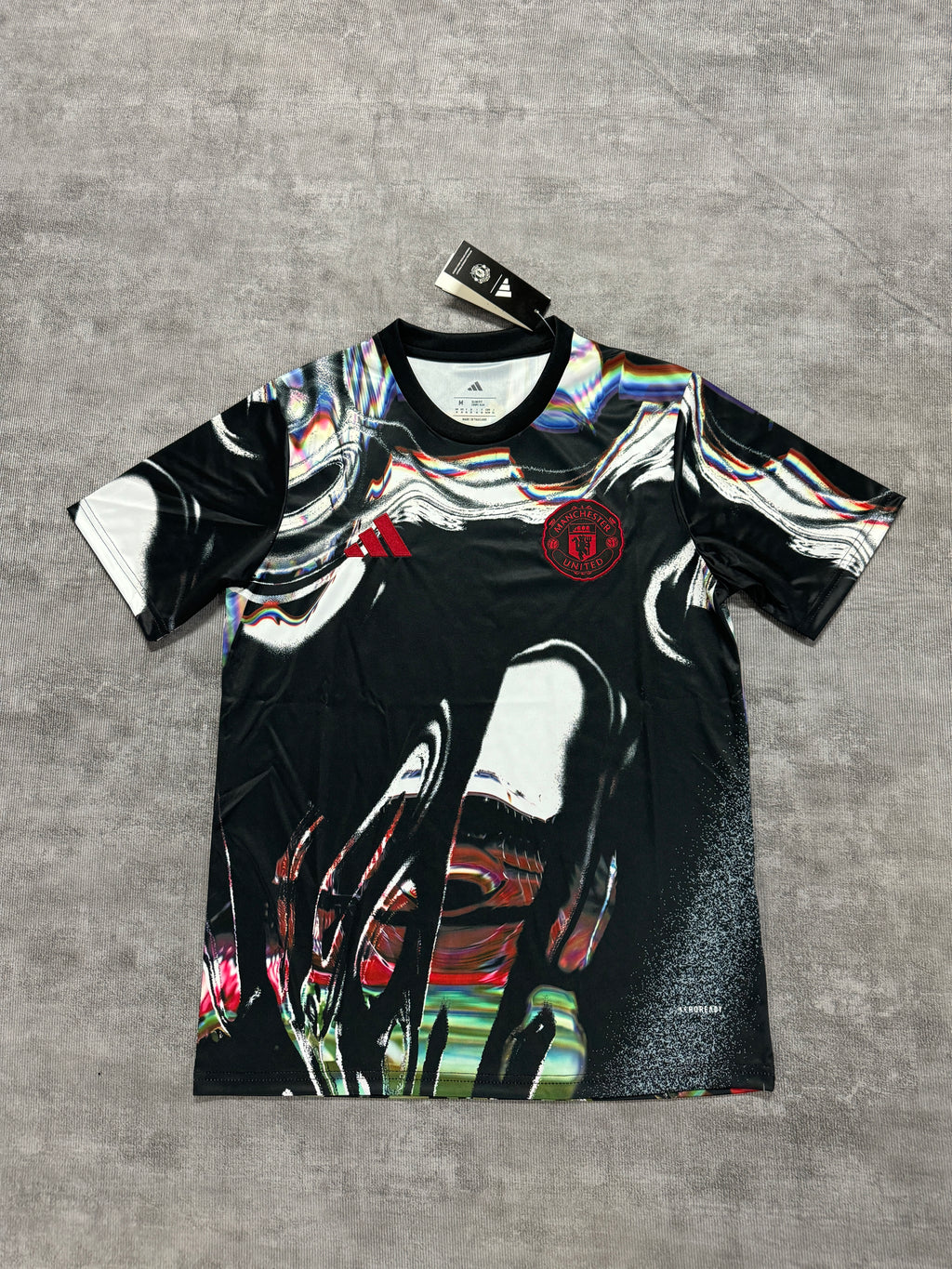 2025-26 Man United Training Black White