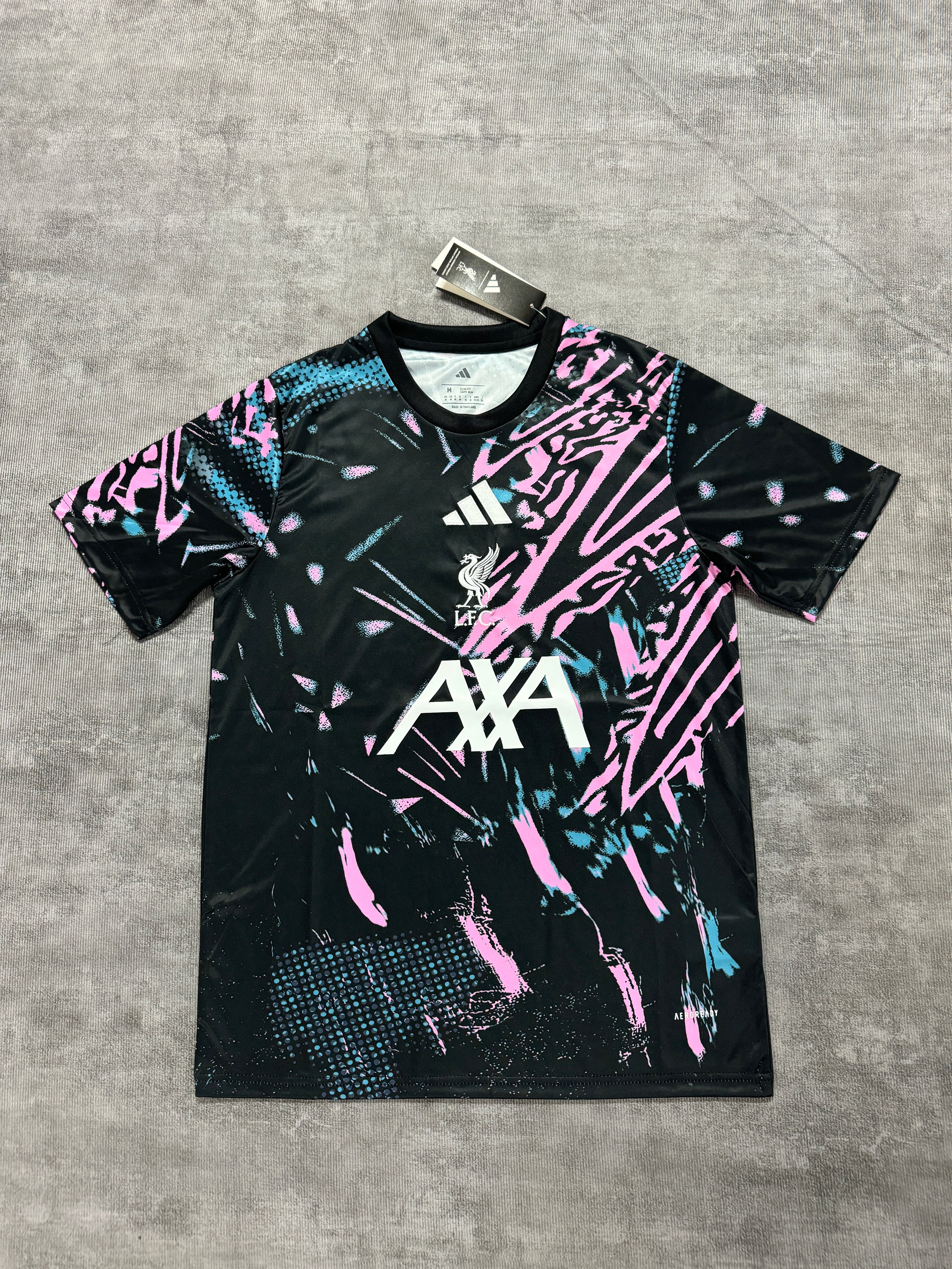 2025-26 Liverpool Training Black Pink