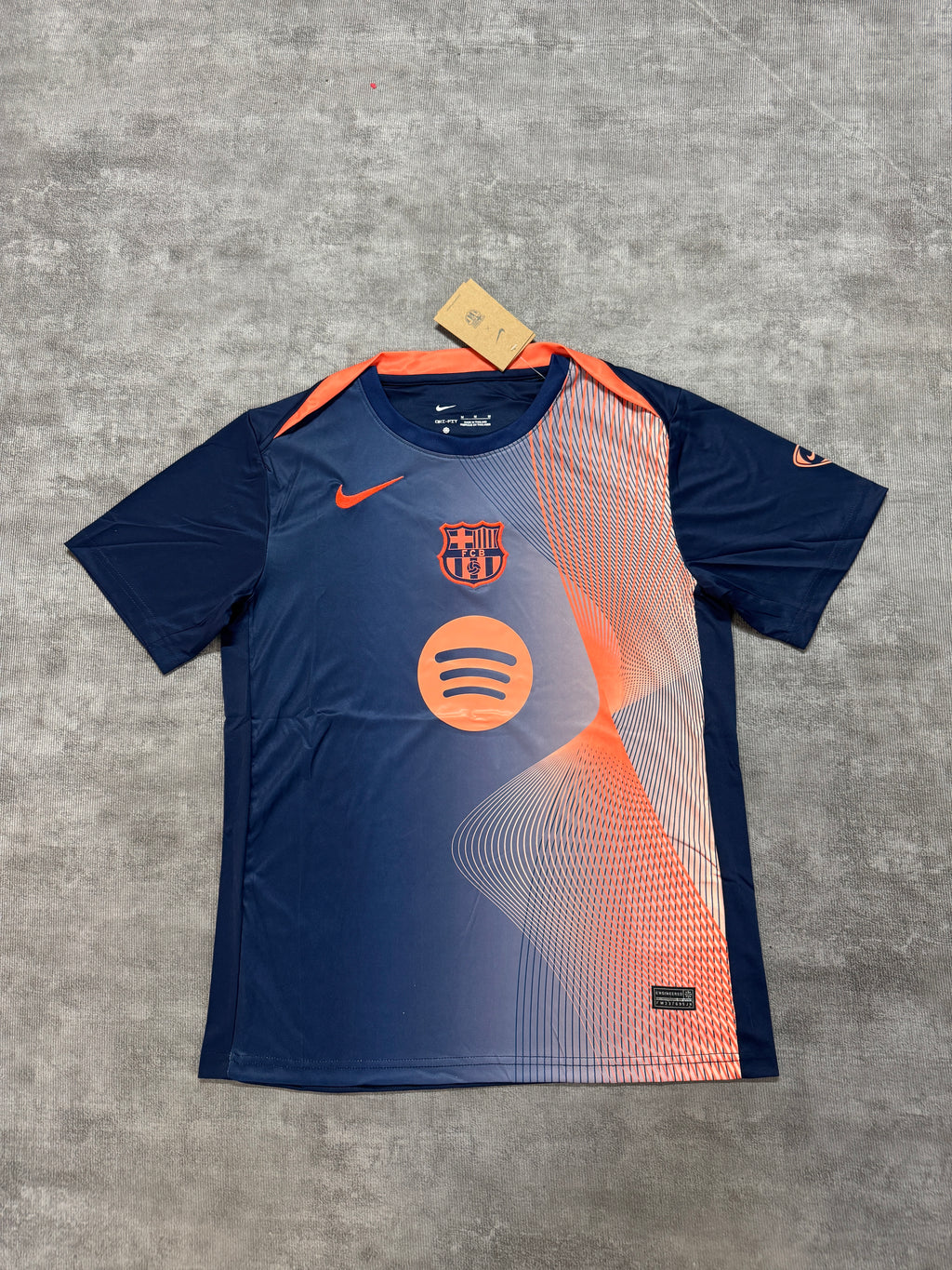 2025-26 Barcelona Training Blue Orange