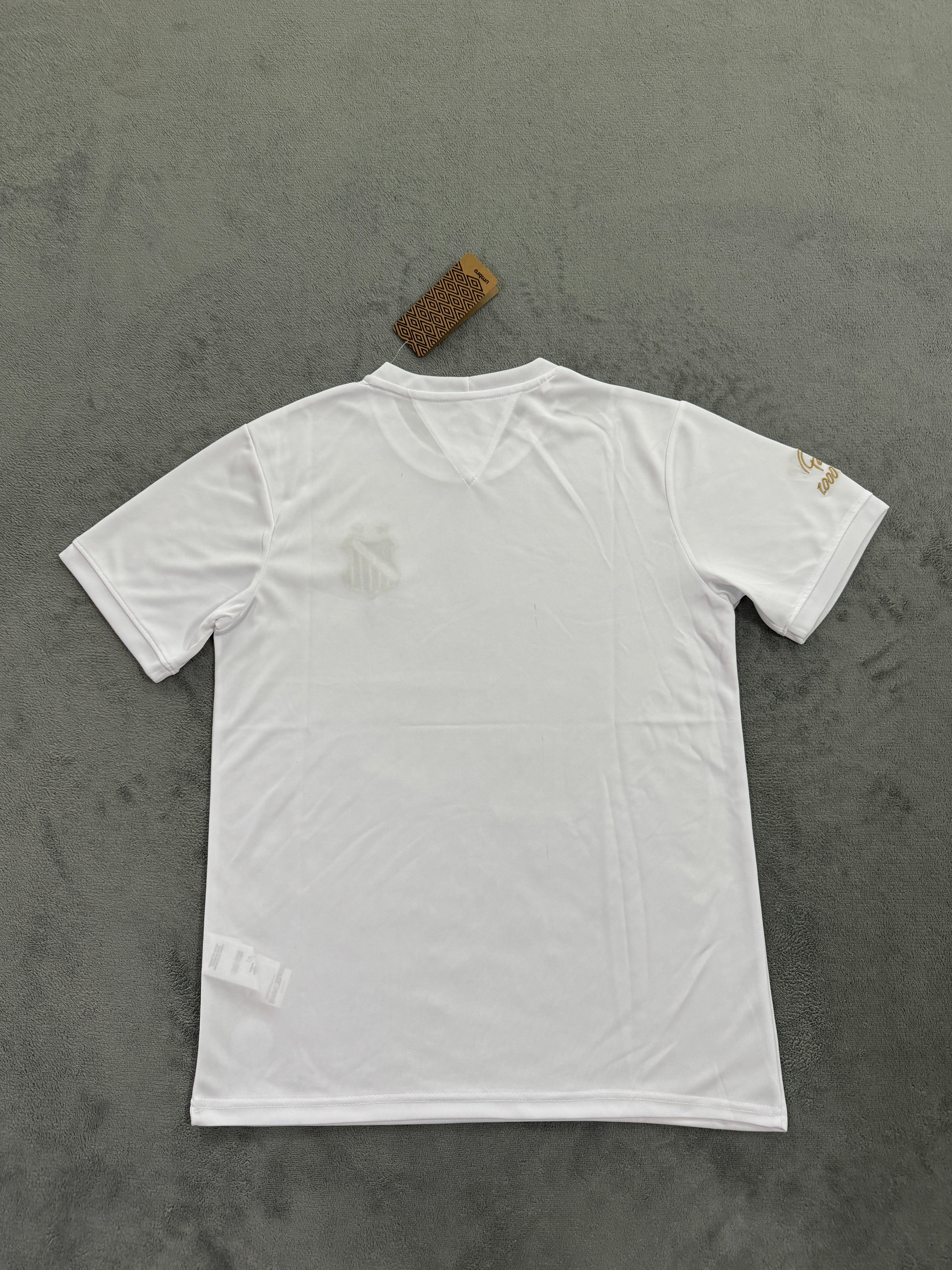 2025-26 Santos Anniversary Edition T-Shirt White - image 2
