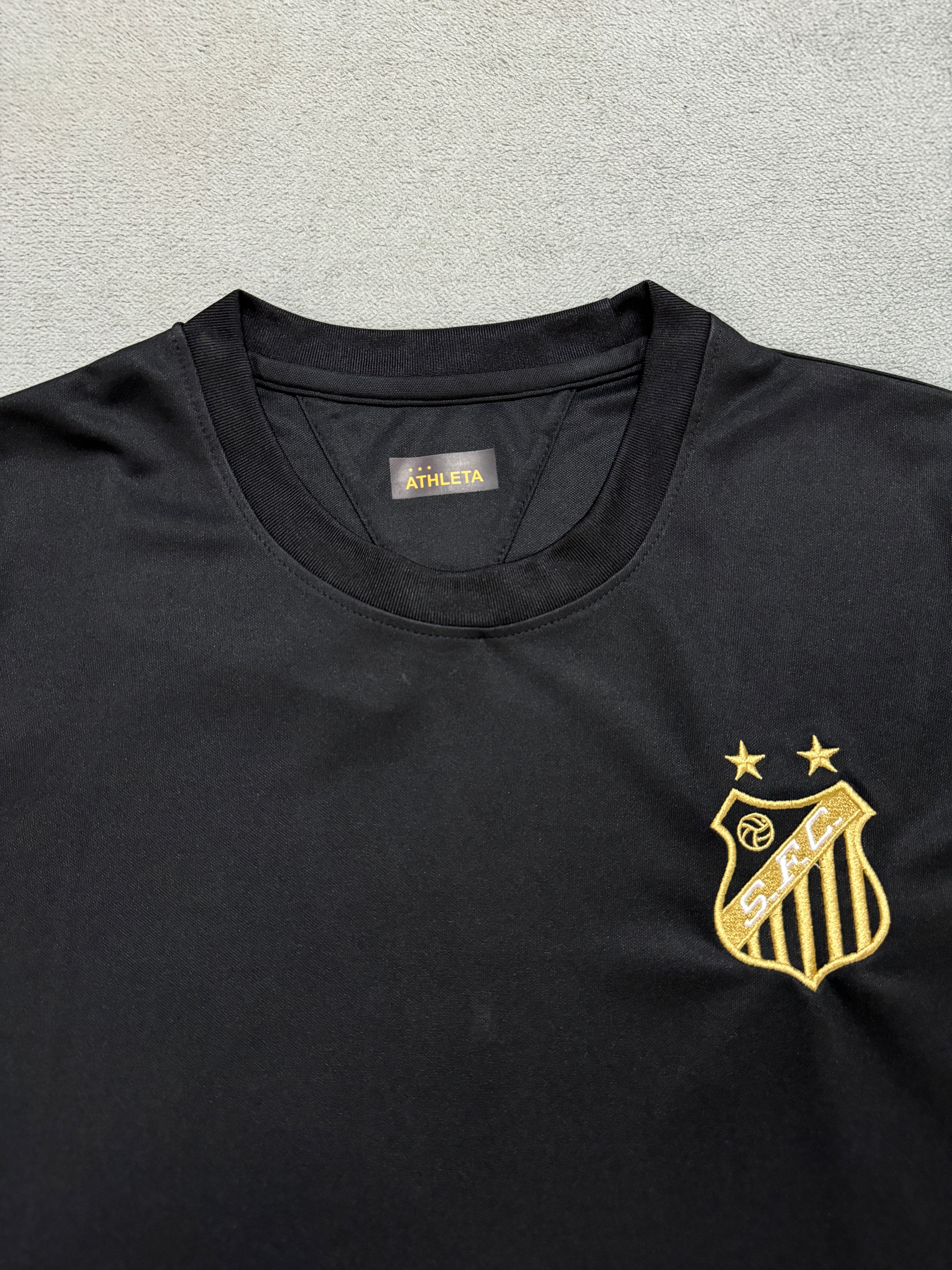2025-26 Santos Anniversary Edition T-Shirt Black - image 3