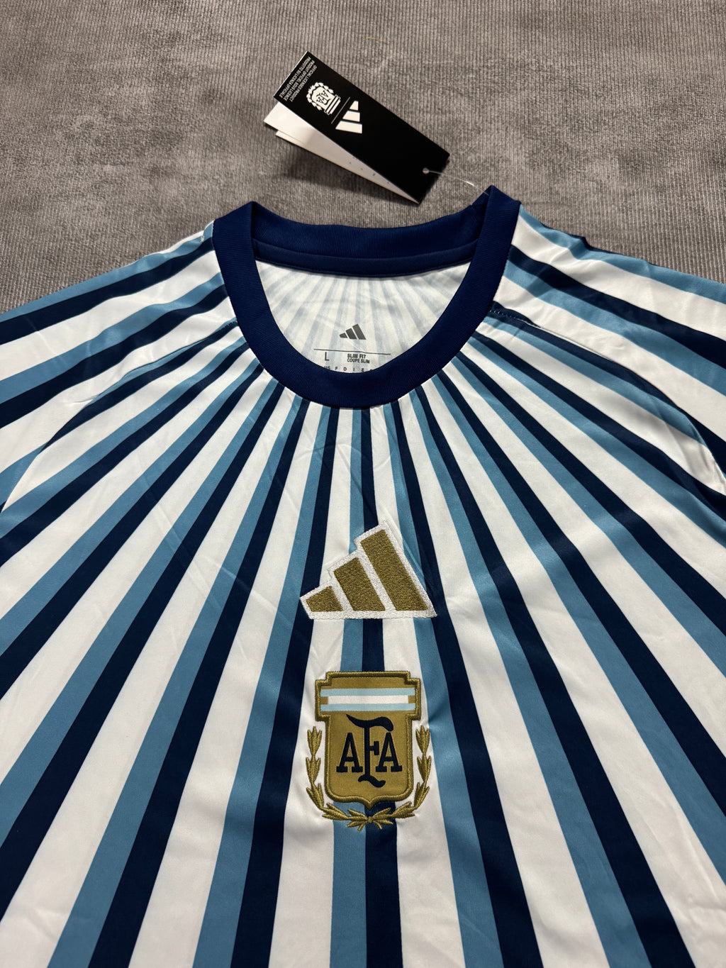 2026 Argentina Pre-Match Blue White - image 2