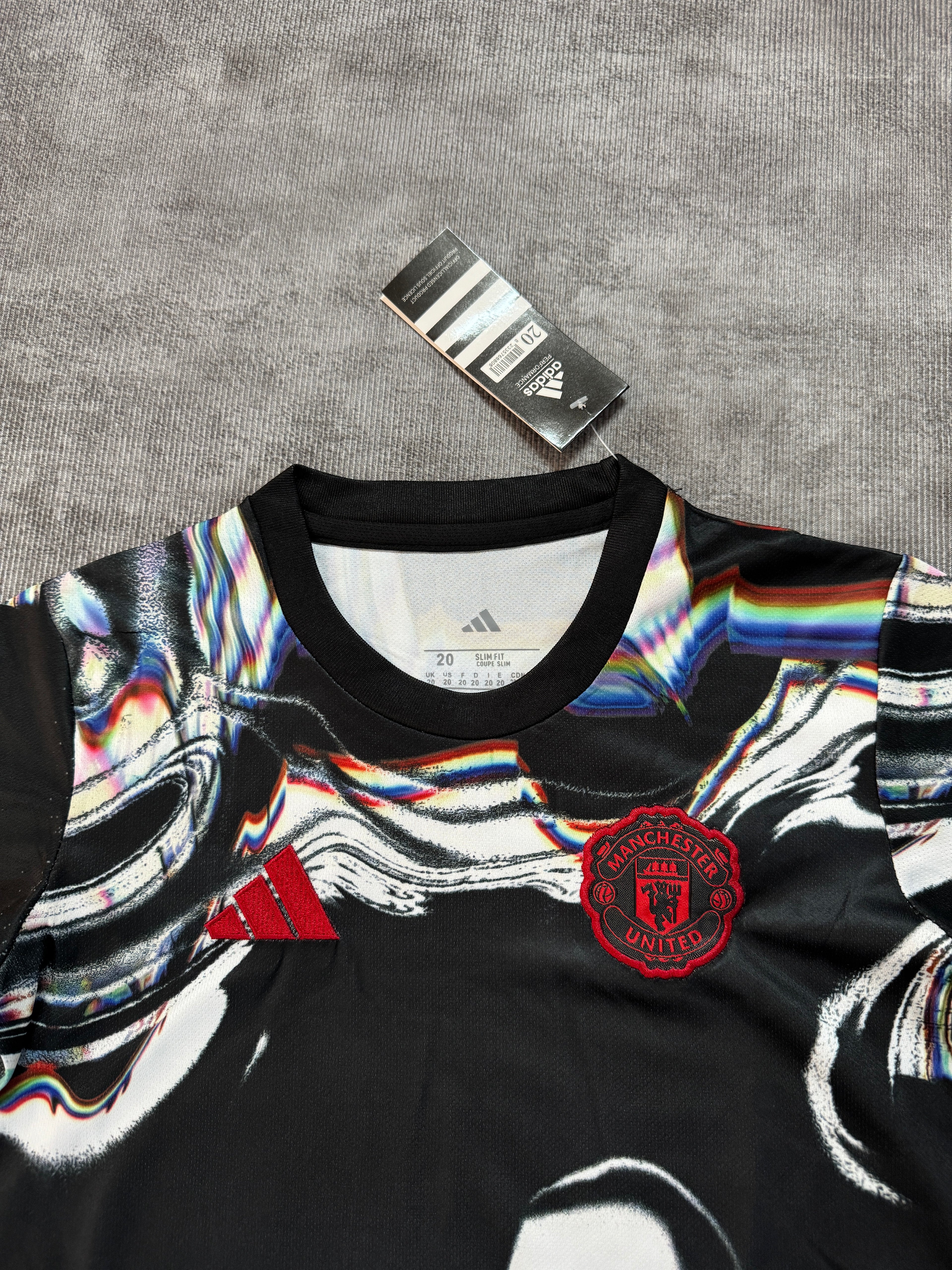 2026-27 Man United Training Black White Kids - image 3