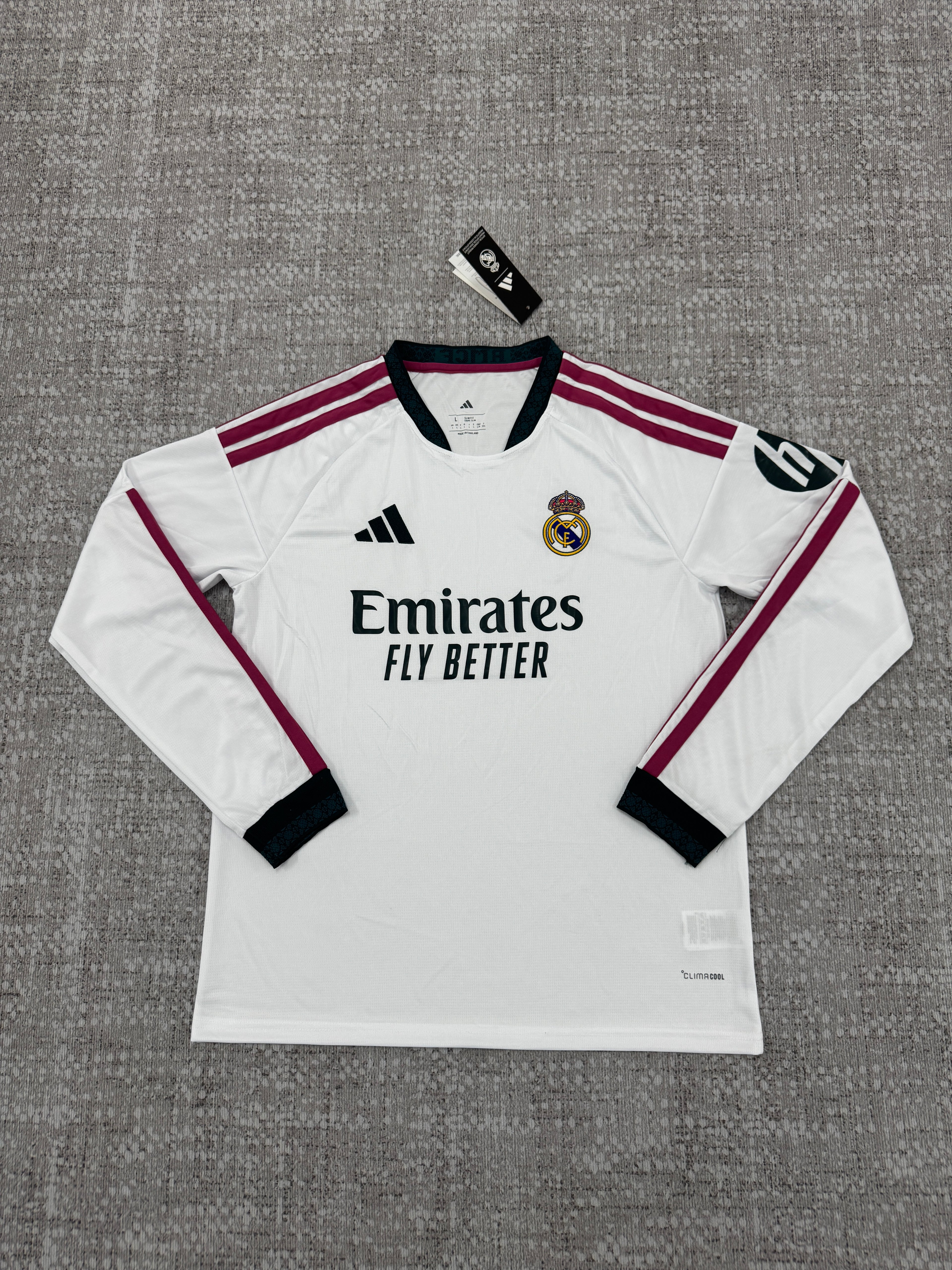 2026-27 Real Madrid Home Long Sleeve
