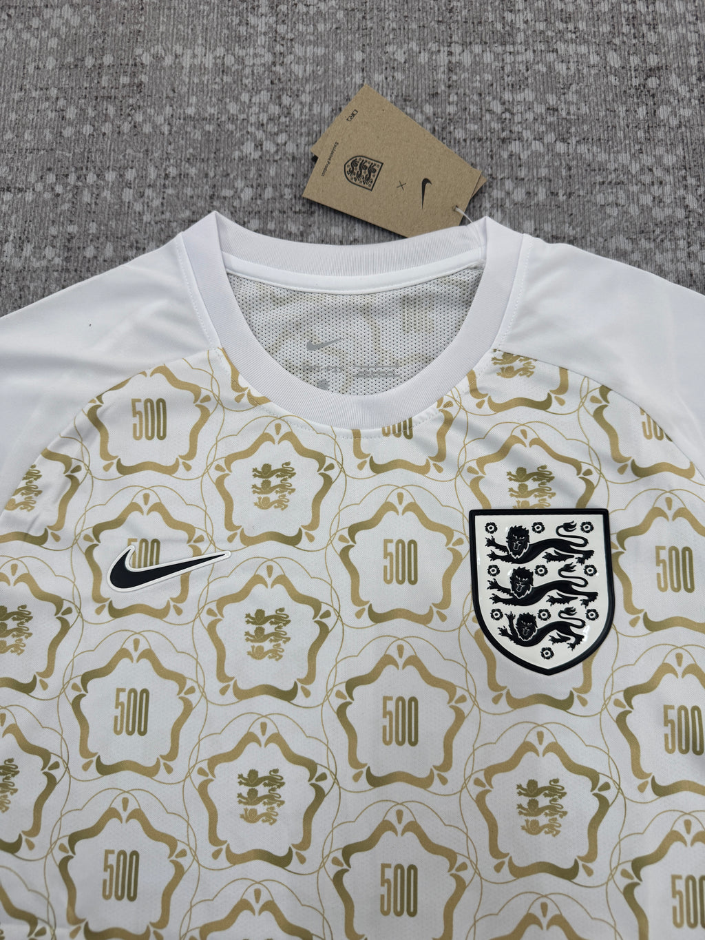 2026 England 500 Special Edition White - image 3