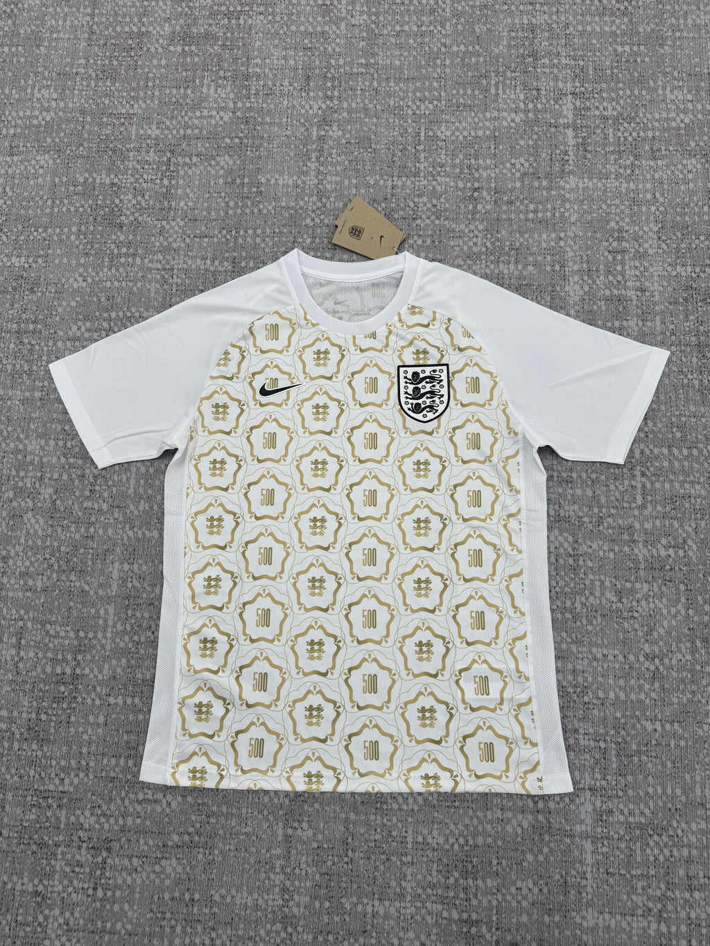2026 England 500 Special Edition White